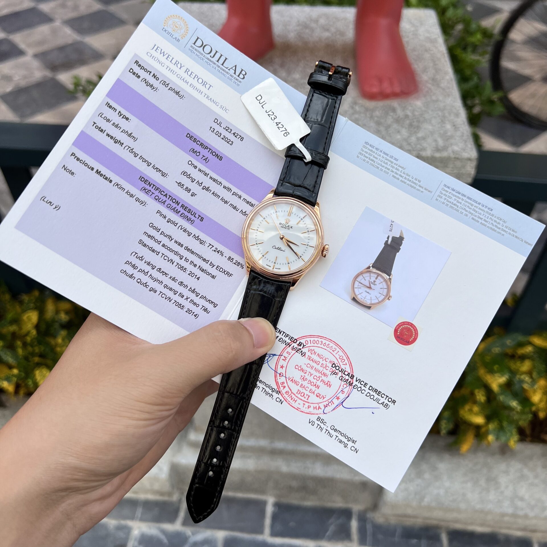 Rolex Cellini 50505 Gold Wrapped Leather Strap Replica Watch MKS 39mm - Soul Replicas