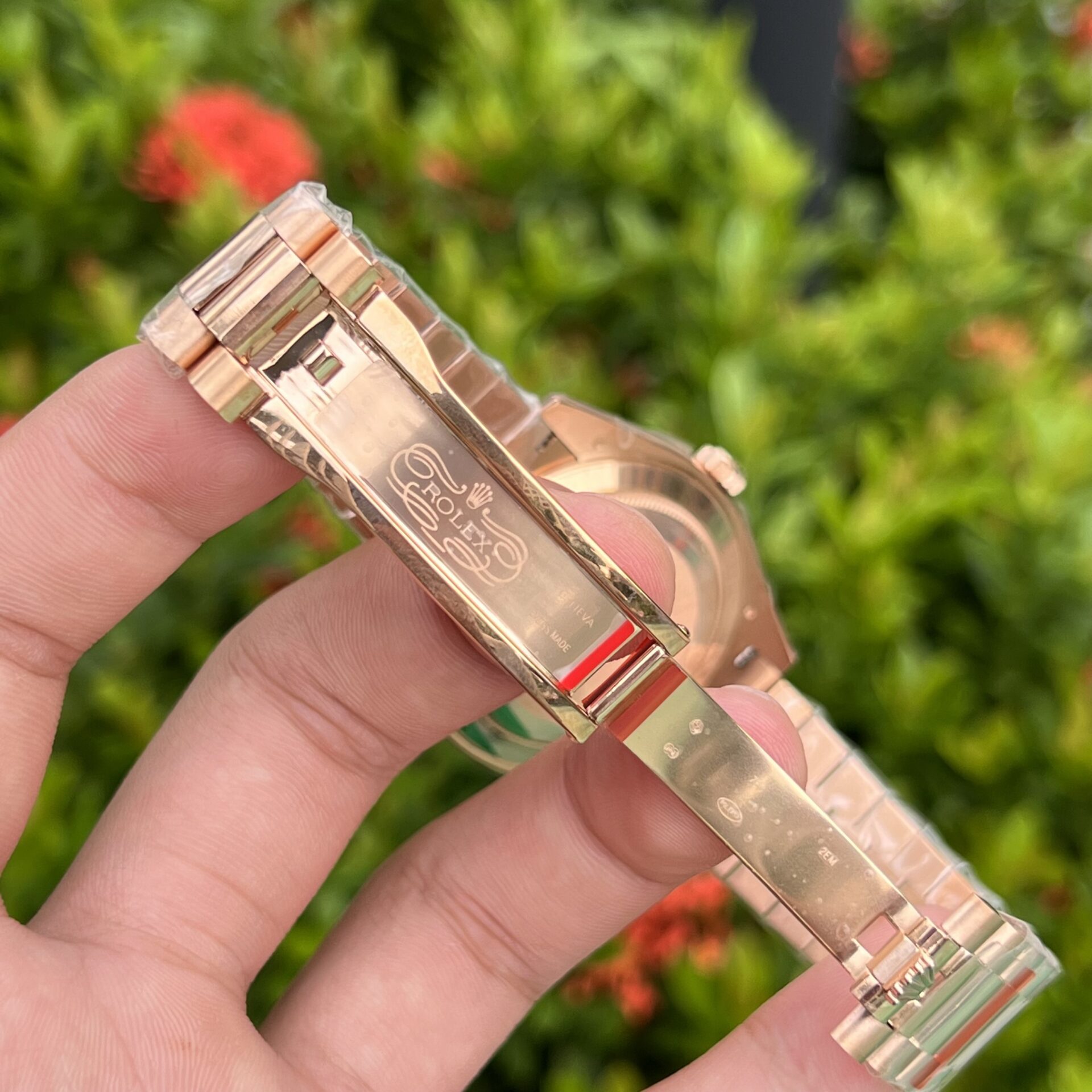 Rolex Day-Date Replica 1:1 Watch Chocolate Dial EW Factory 40mm - Soul Replicas