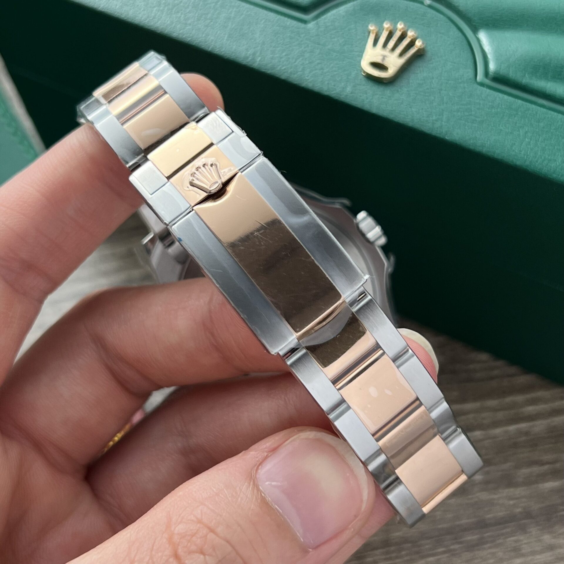 Rolex Fake Watch Yacht-Master Dial Chocolate EW Factory 40mm - Soul Replicas