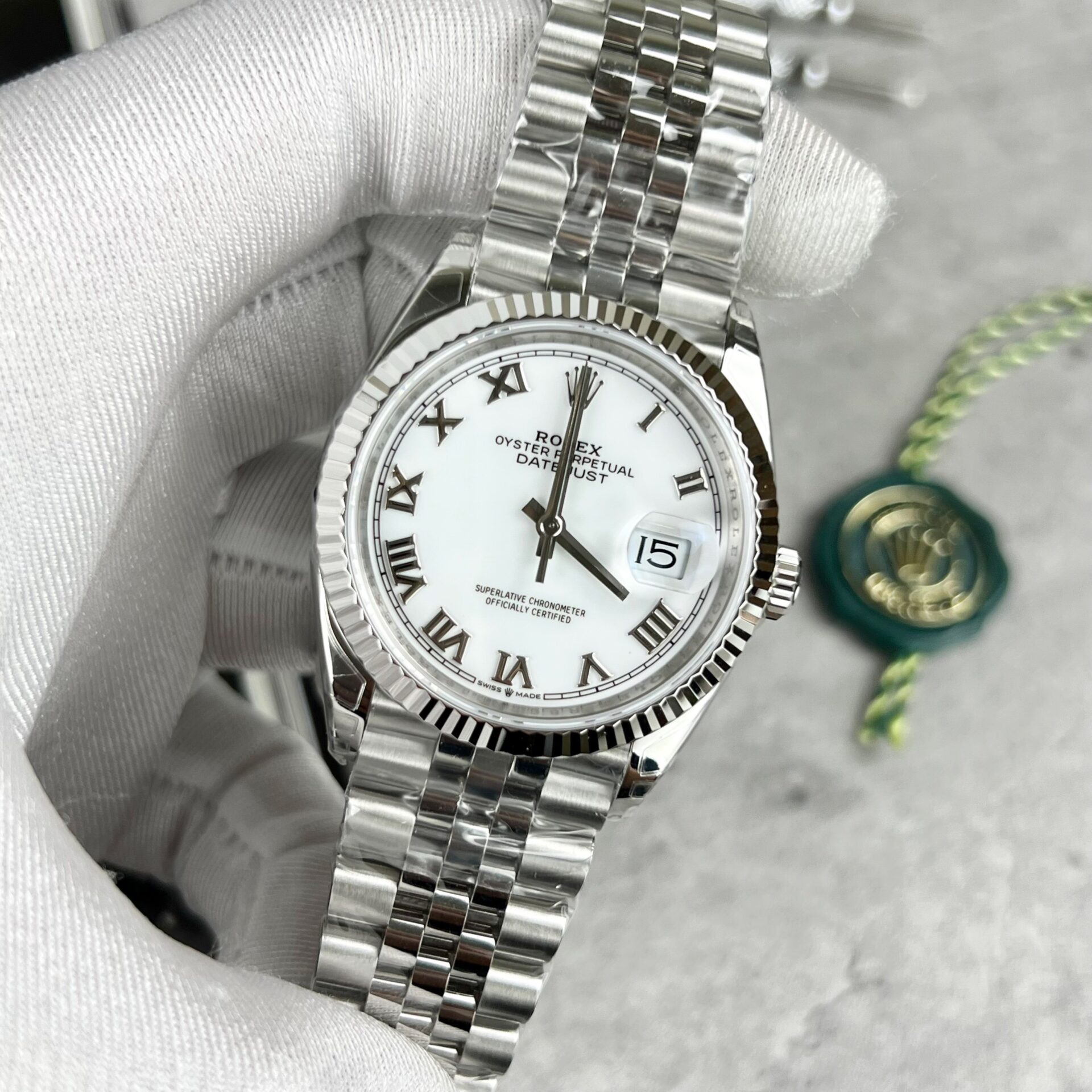 Rolex DateJust 126234 Replica Watch White Dial VS Factory 36mm - Soul Replicas