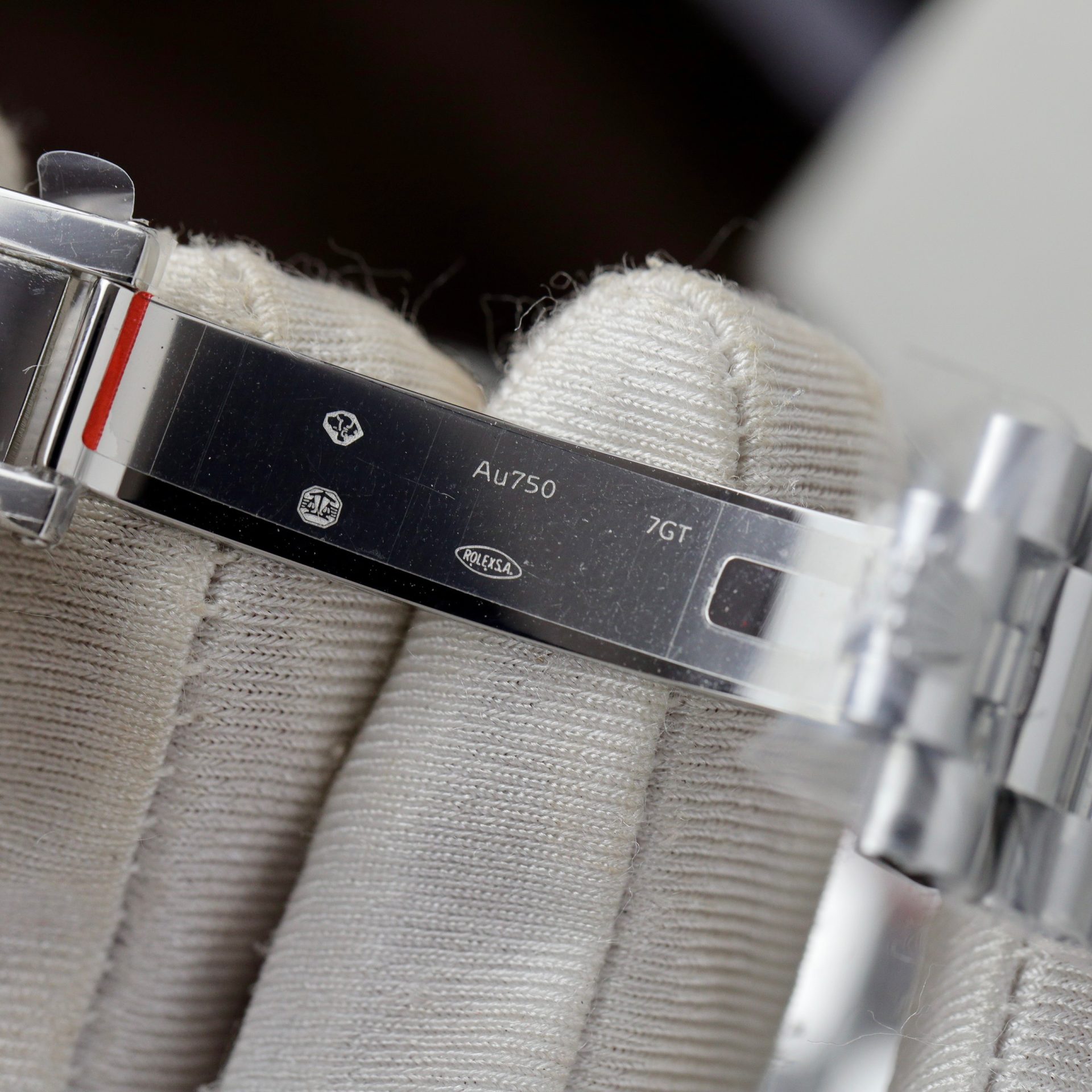 Rolex Replica Watch Day-Date Dial Meteorite Number Pile Diamond Moissanite 40mm - Soul Replicas