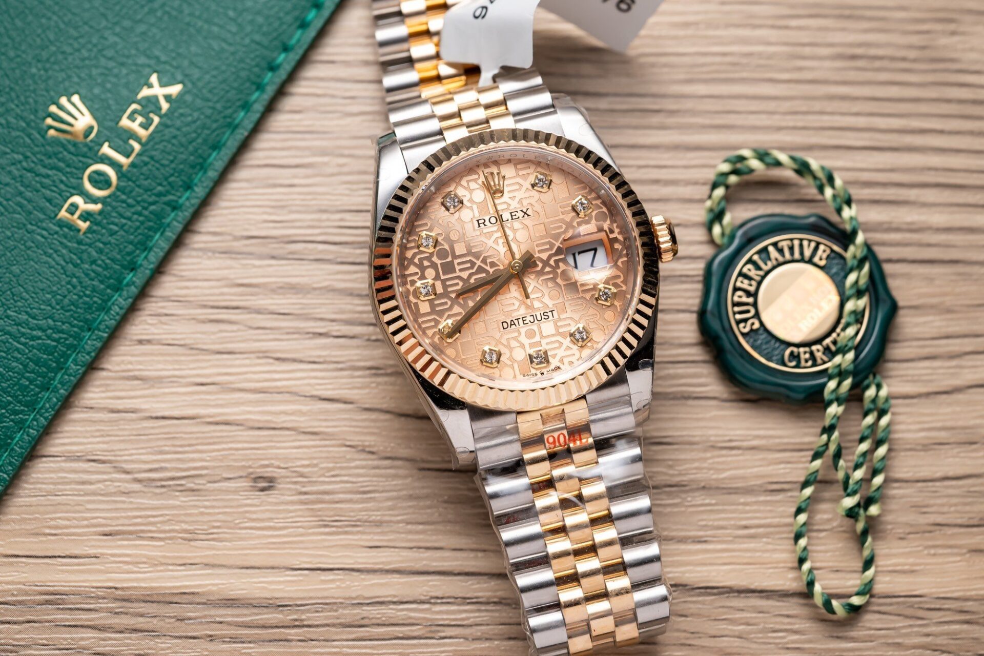 Rolex DateJust Replica Watch Gold Wrapped Fluted Dial GM Factory 36mm - Soul Replicas