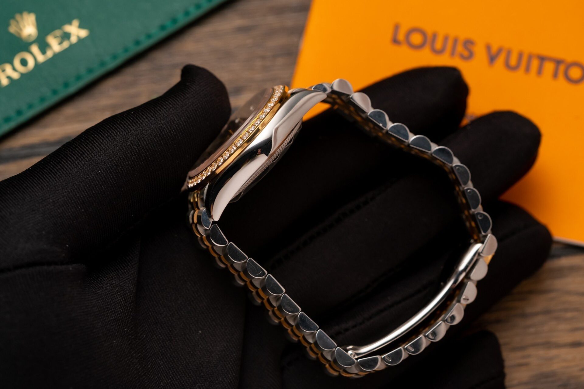 Rolex Clone Watch DateJust 278271 Demi Gold Jubilee Strap 31mm - Soul Replicas