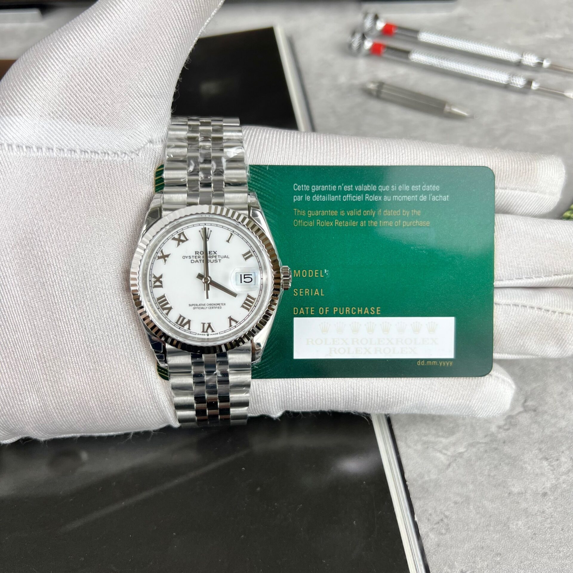 Rolex DateJust 126234 Replica Watch White Dial VS Factory 36mm - Soul Replicas