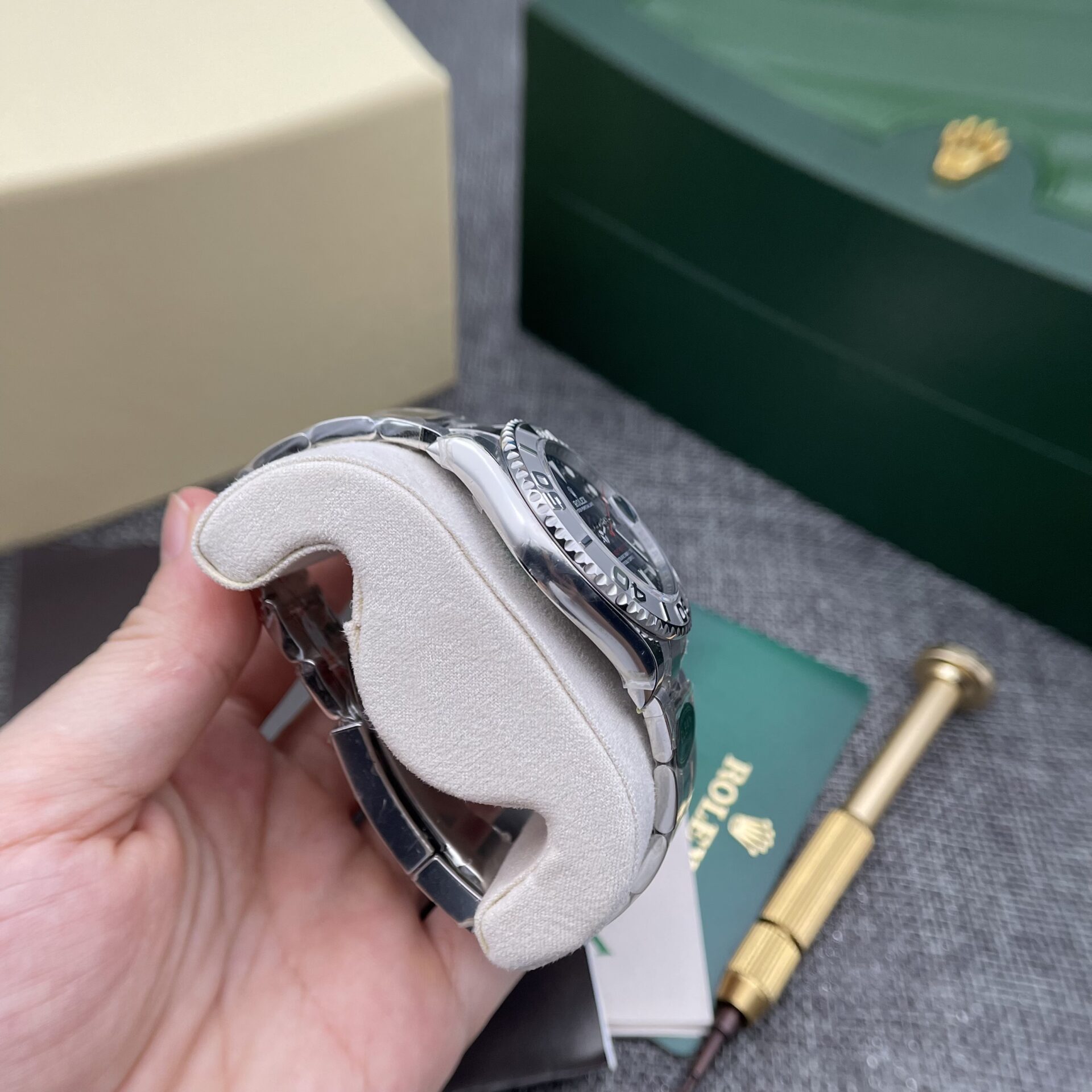 Rolex Replica 1:1 Watch Yacht-Master 116622 Blue Dial Clean Factory 40mm - Soul Replicas