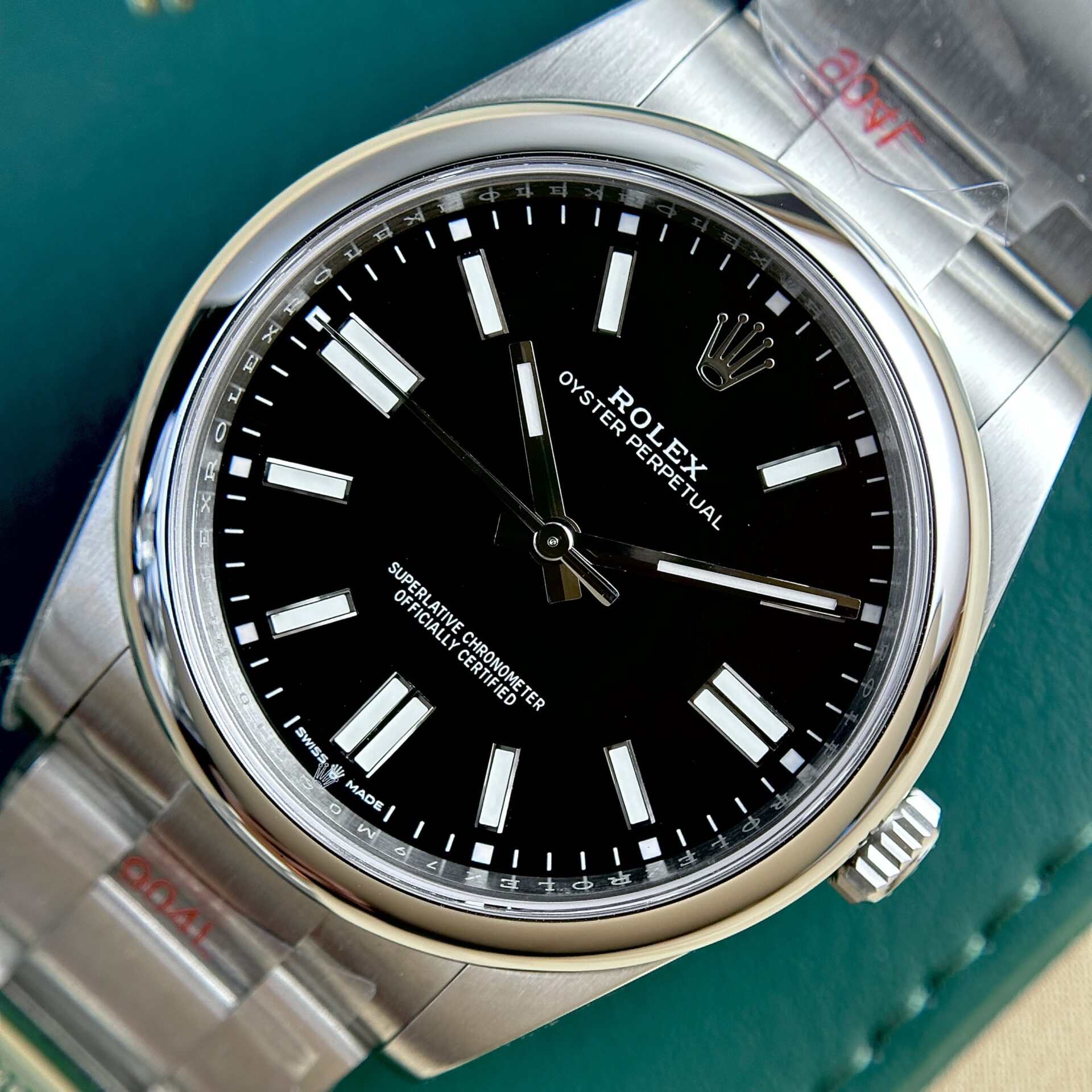 Rolex Oyster Perpetual 124300 Black Dial Replica Watch King Factory 41mm - Soul Replicas