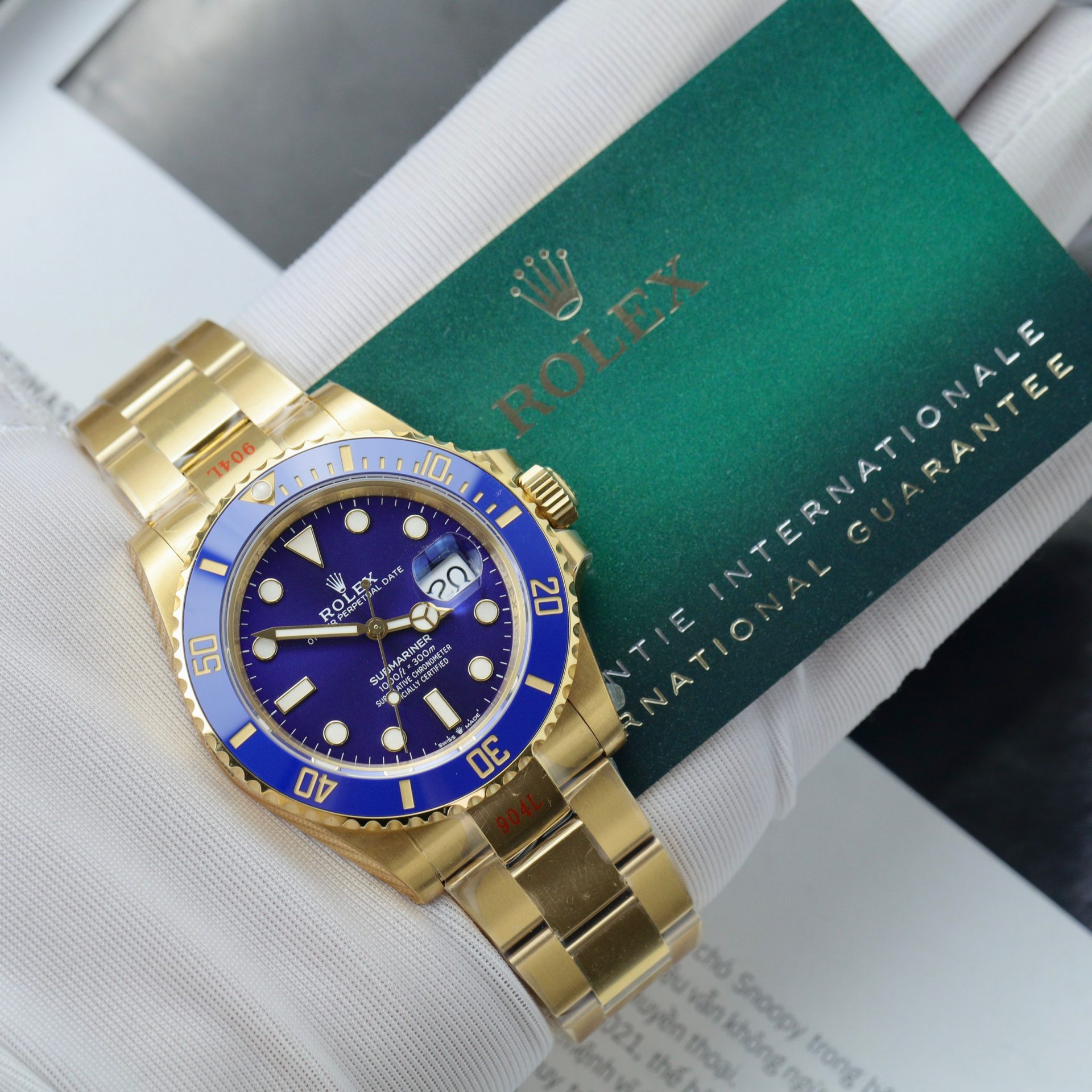 Rolex Replica Watch Submariner 126618LB Blue Dial VS Factory 40mm - Soul Replicas