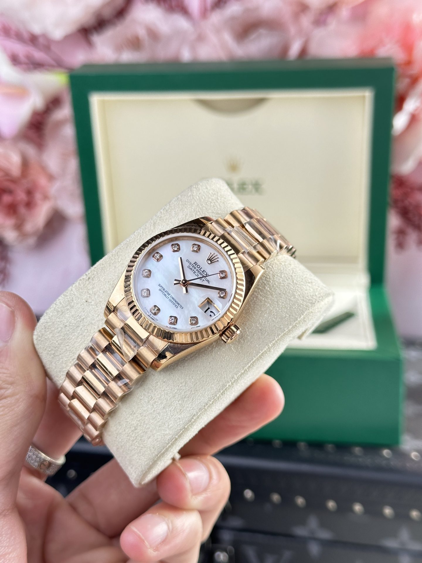 Rolex DateJust 278275 Replica Watches Mother Of Pearl Dial 31mm - Soul Replicas