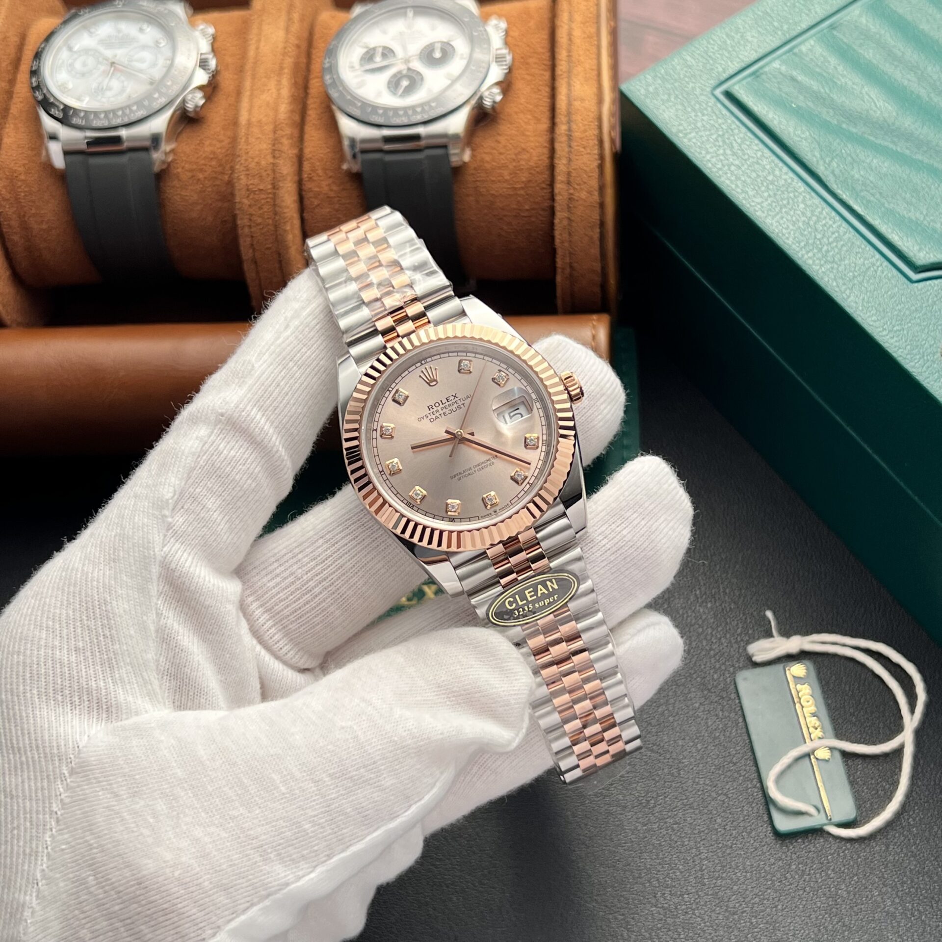 Rolex Replica Watch DateJust 126331 Dial Sunburt Clean Factory 41mm - Soul Replicas