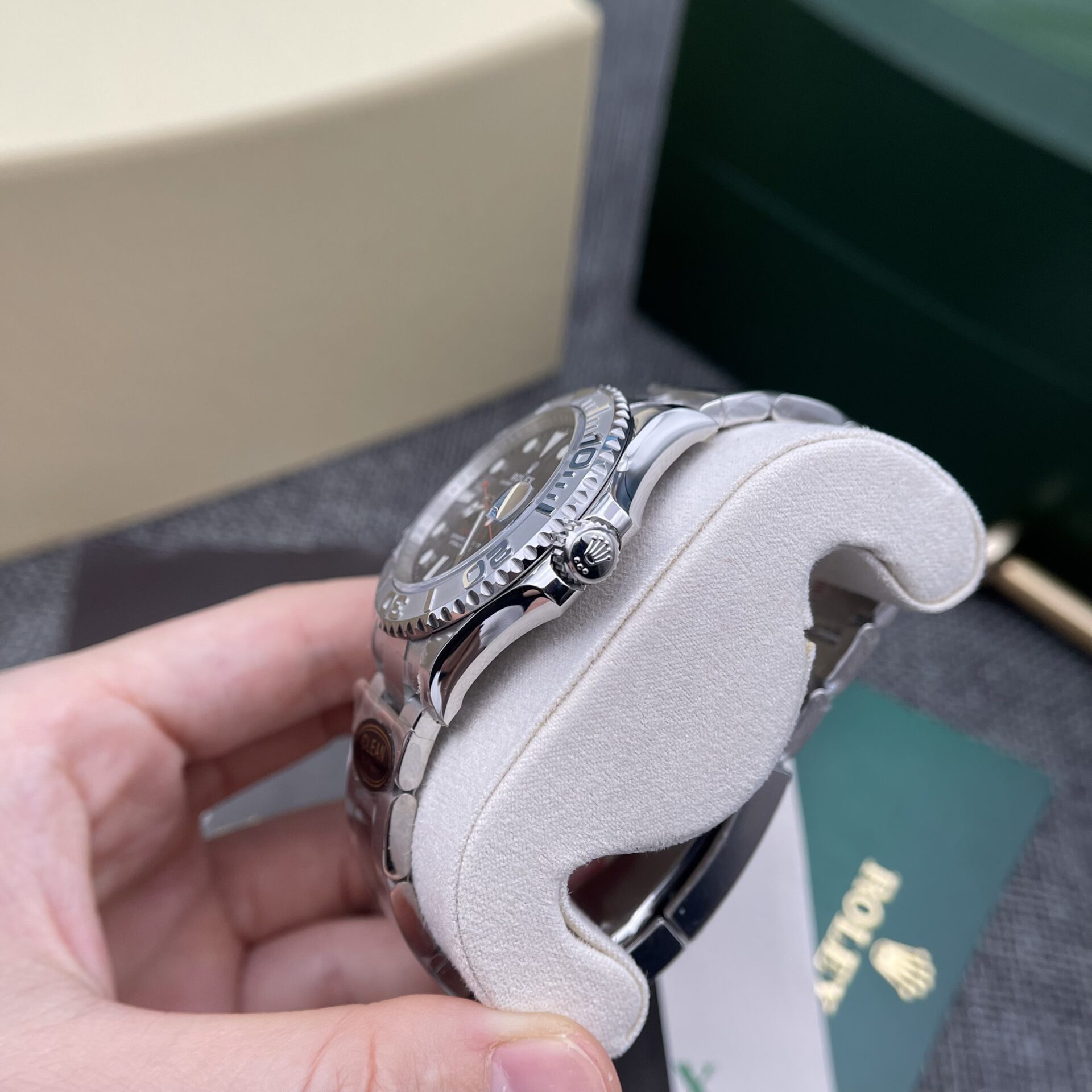 Rolex Replica 1:1 Watch Yacht-Master 116622 Blue Dial Clean Factory 40mm - Soul Replicas