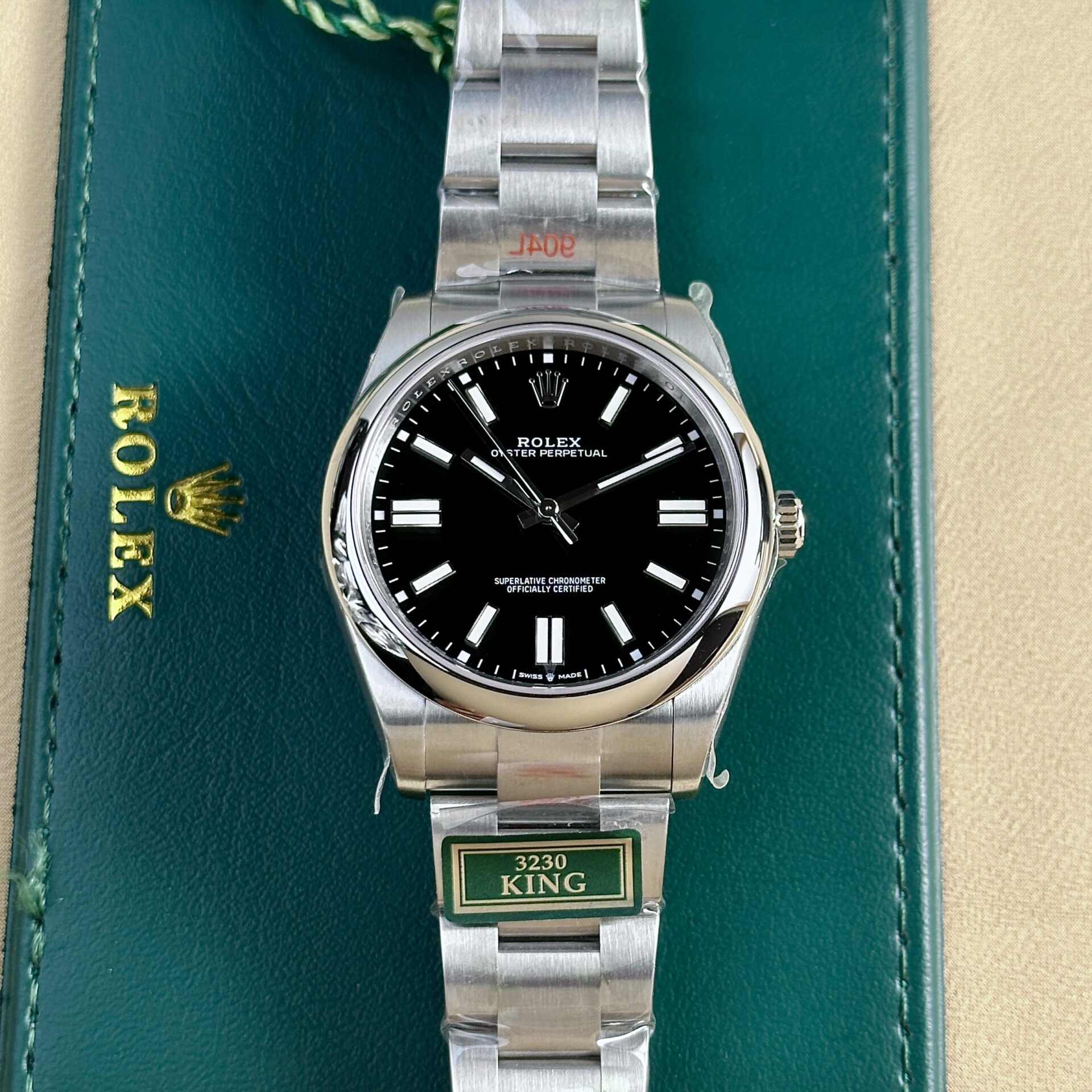 Rolex Oyster Perpetual 124300 Black Dial Replica Watch King Factory 41mm - Soul Replicas