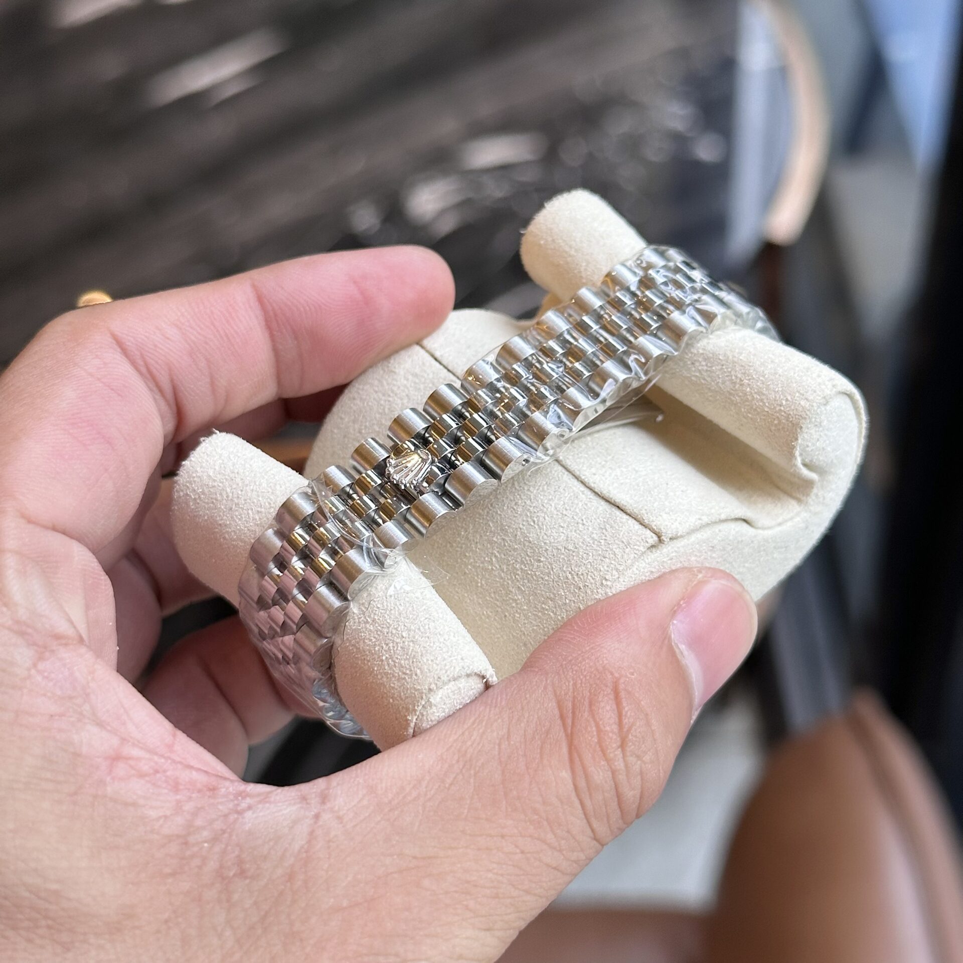 Rolex DateJust With Diamonds Pink Dial Replica Women-s Watch EW 31mm - Soul Replicas