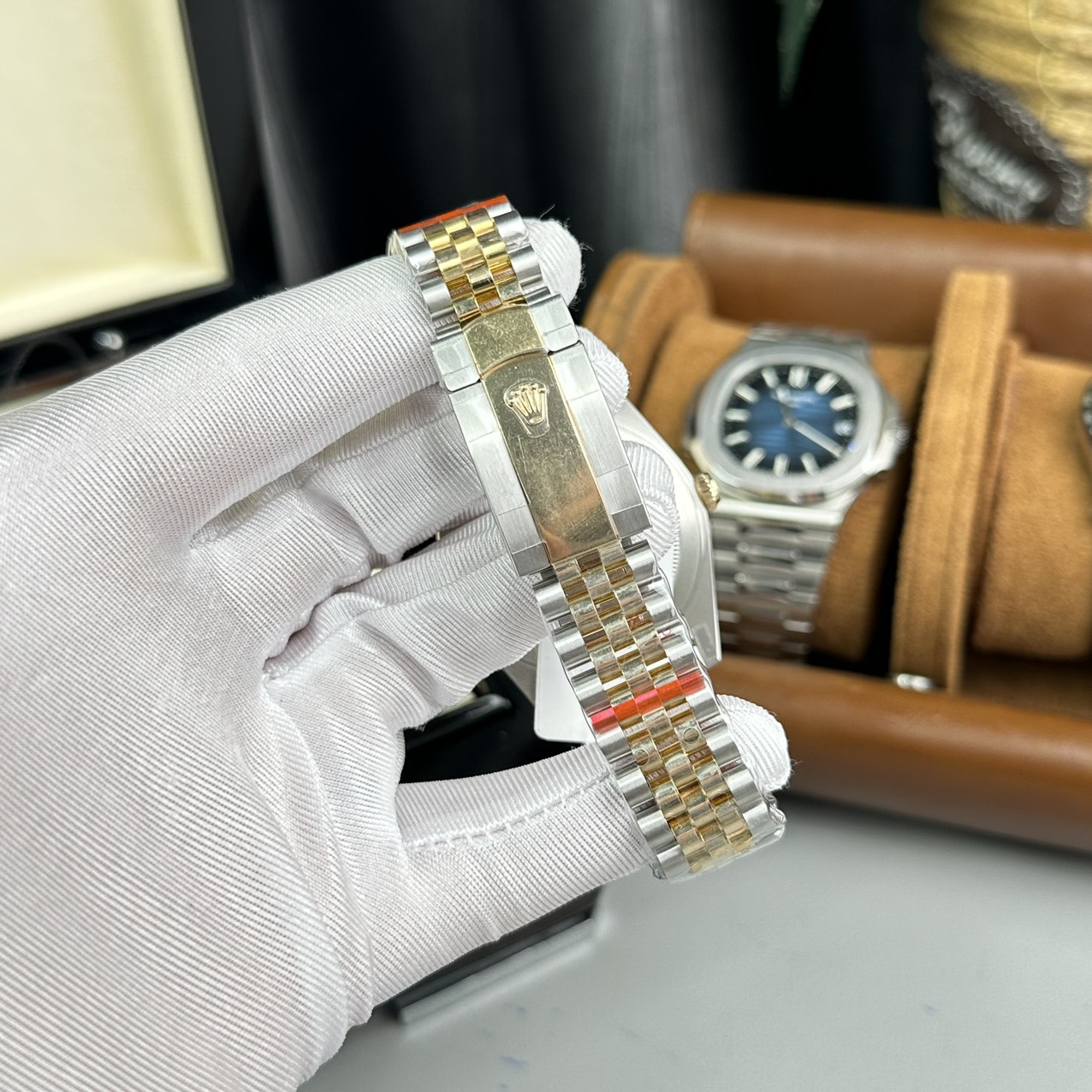 Rolex DateJust Replica Watch Gold Wrapped Jubilee Strap GM Factory 41mm - Soul Replicas