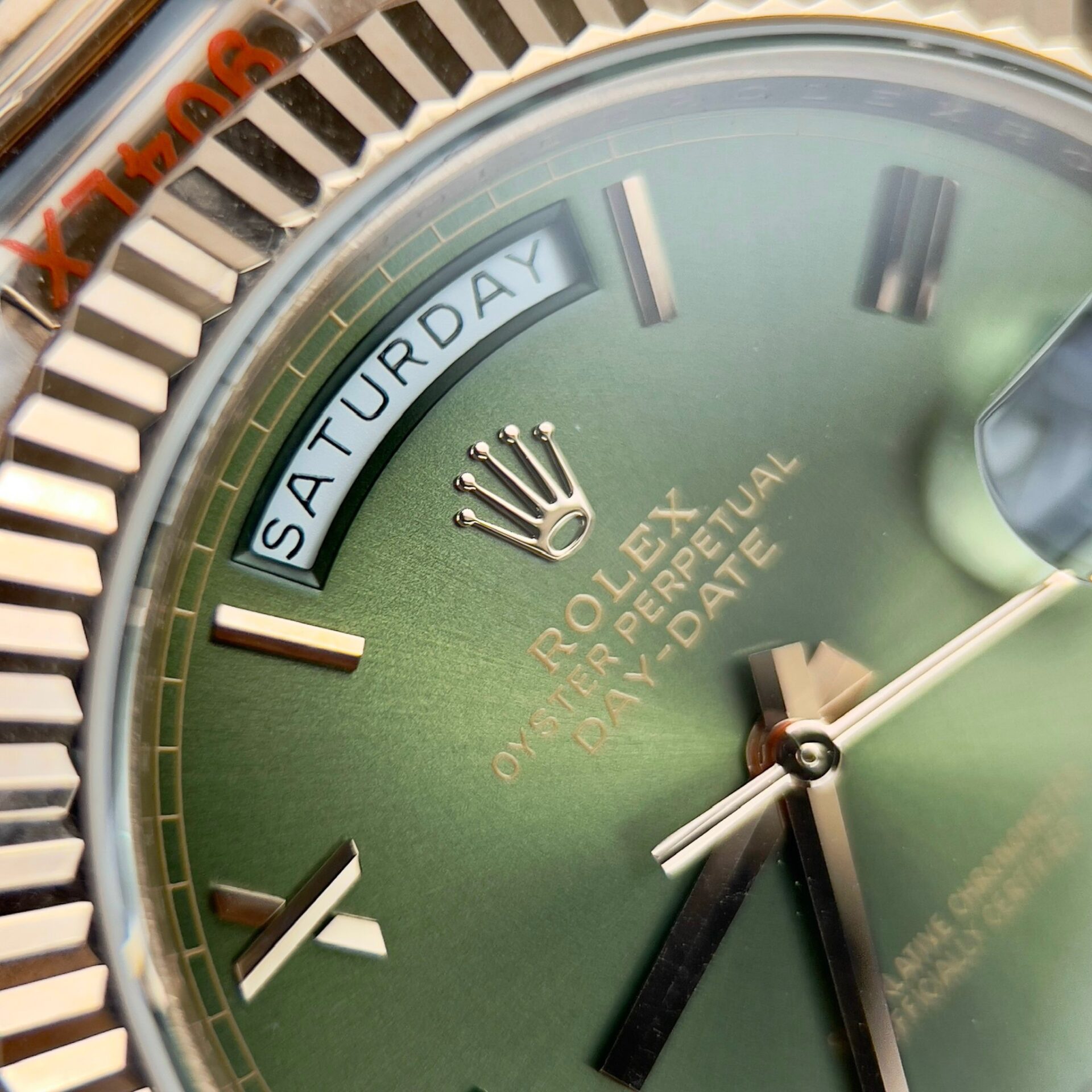 Rolex Day-Date 228235 Green Dial Replica Watch GM Factory 40mm - Soul Replicas