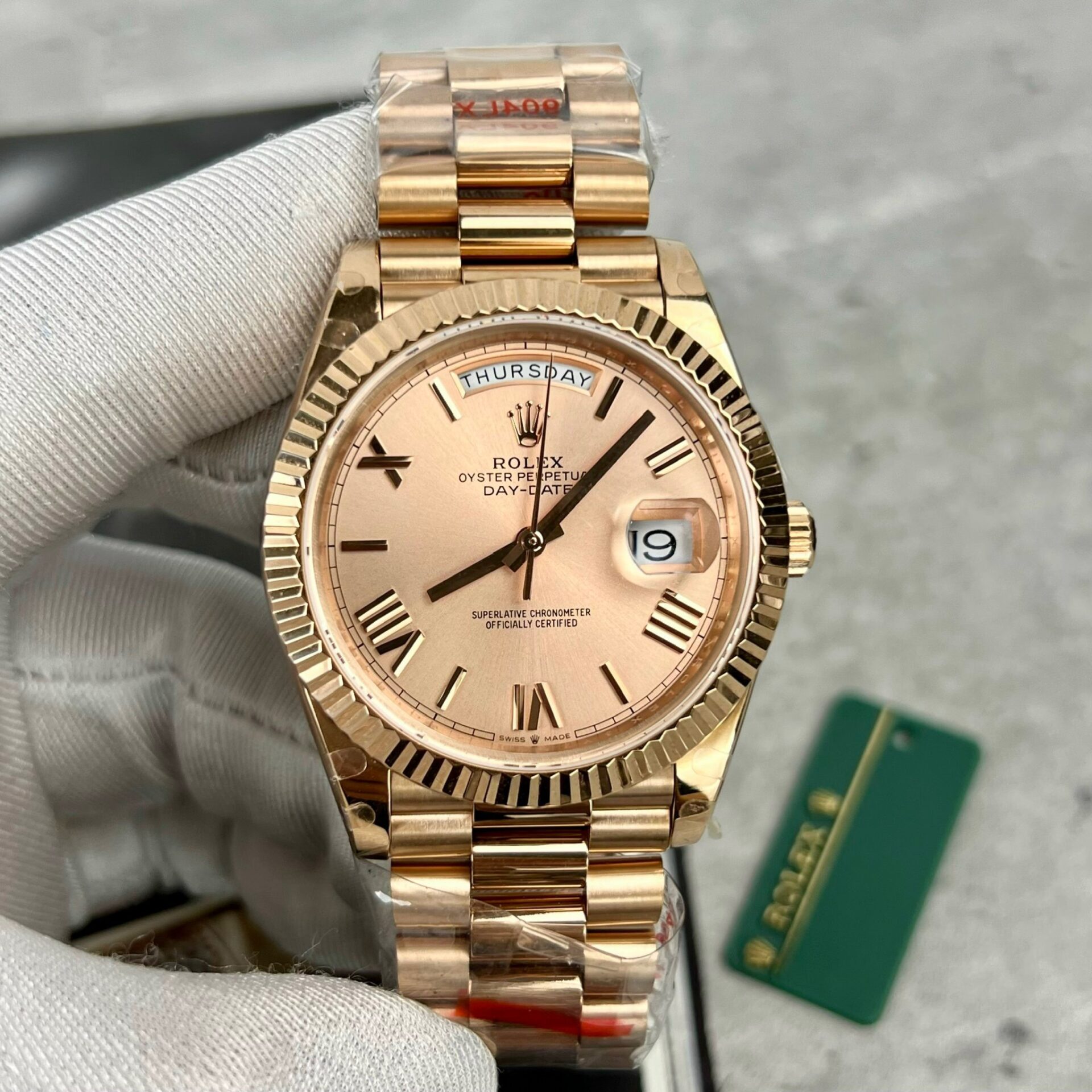 Rolex Day-Date 228239 Replica 1:1 Watch Refined 166gr GM V2 40mm - Soul Replicas