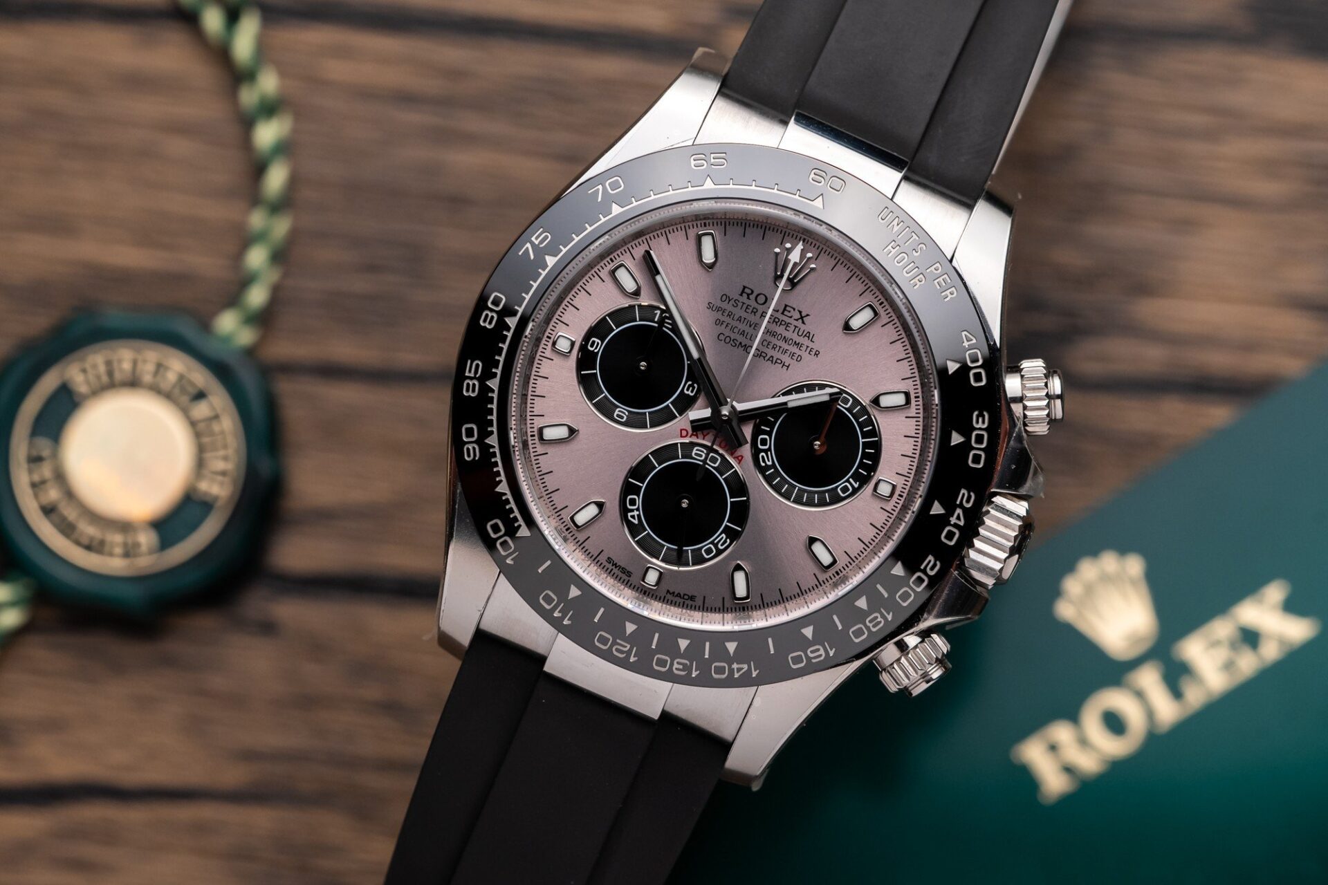 Rolex Daytona 116519LN Gray Dial Rep 11 Watch Oysterflex Strap Clean Factory 40mm - Soul Replicas