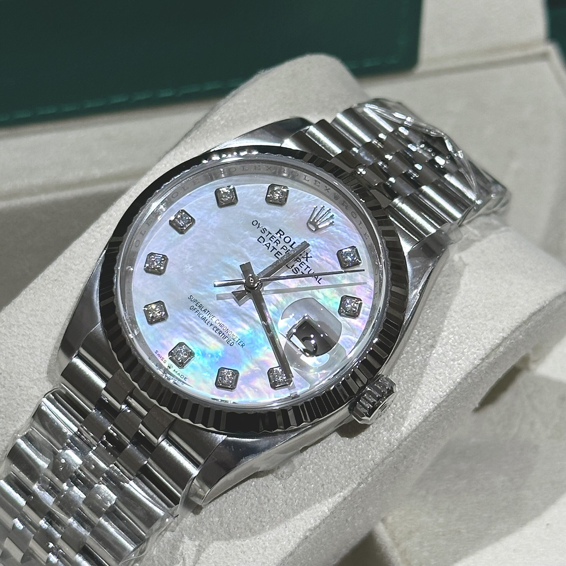 Rolex Replica 1:1 Watch DateJust 126334 Mother Of Pearl Clean Factory 41mm - Soul Replicas