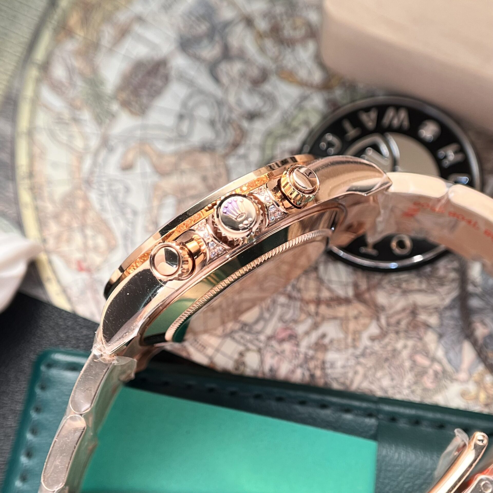 Rolex Best Replica Watch Cosmograph Daytona 116595RBOW Black Dial Noob Factory 40mm - Soul Replicas