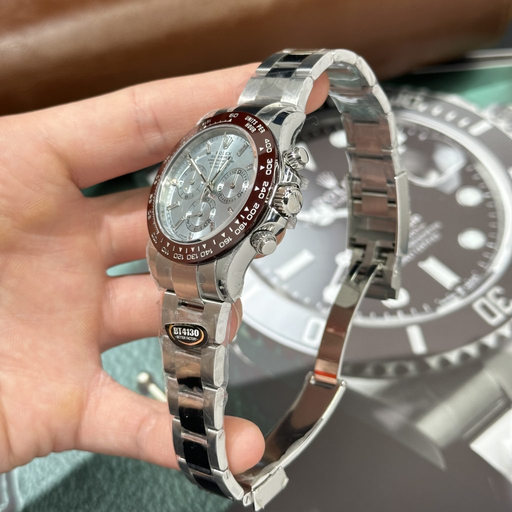 Rolex Cosmograph Daytona 126503 Replica Watches Ice Blue Dial BT Factory 40mm - Soul Replicas