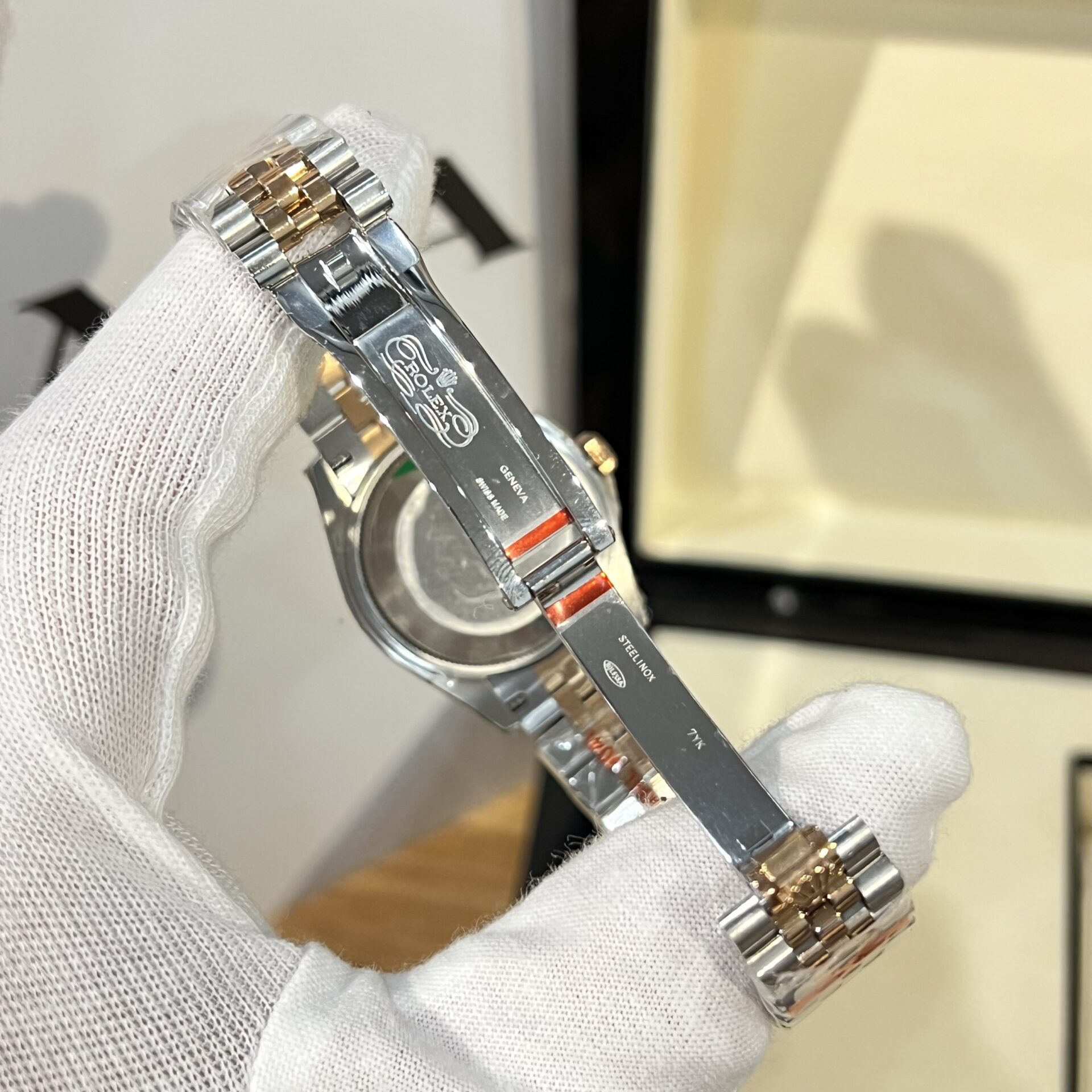 Rolex DateJust Women-s Replica Watch With Diamonds Gray Dial EW Factory 31mm - Soul Replicas