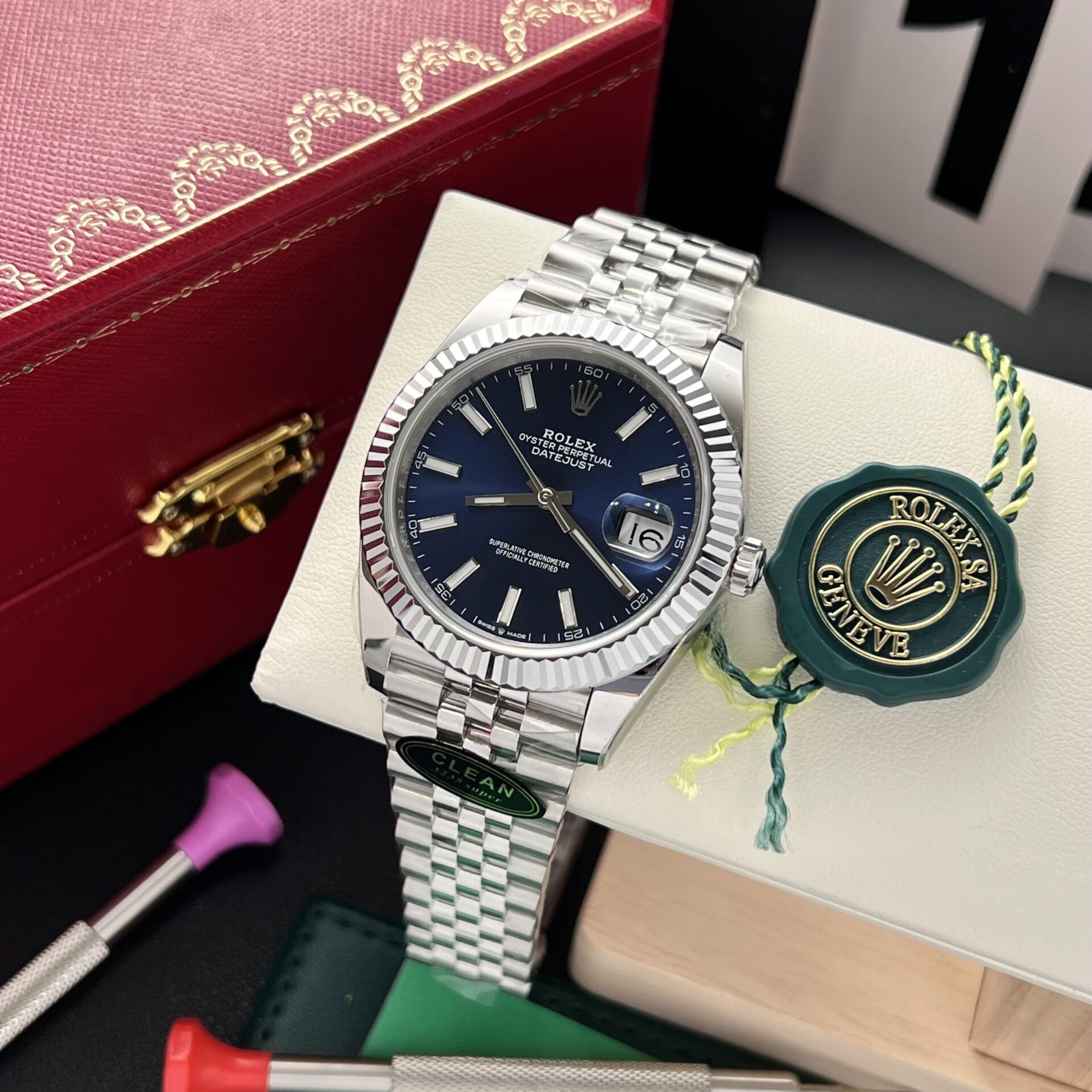 Rolex Replica Watch Datejust 126334 Blue Dial Clean Factory 41mm - Soul Replicas