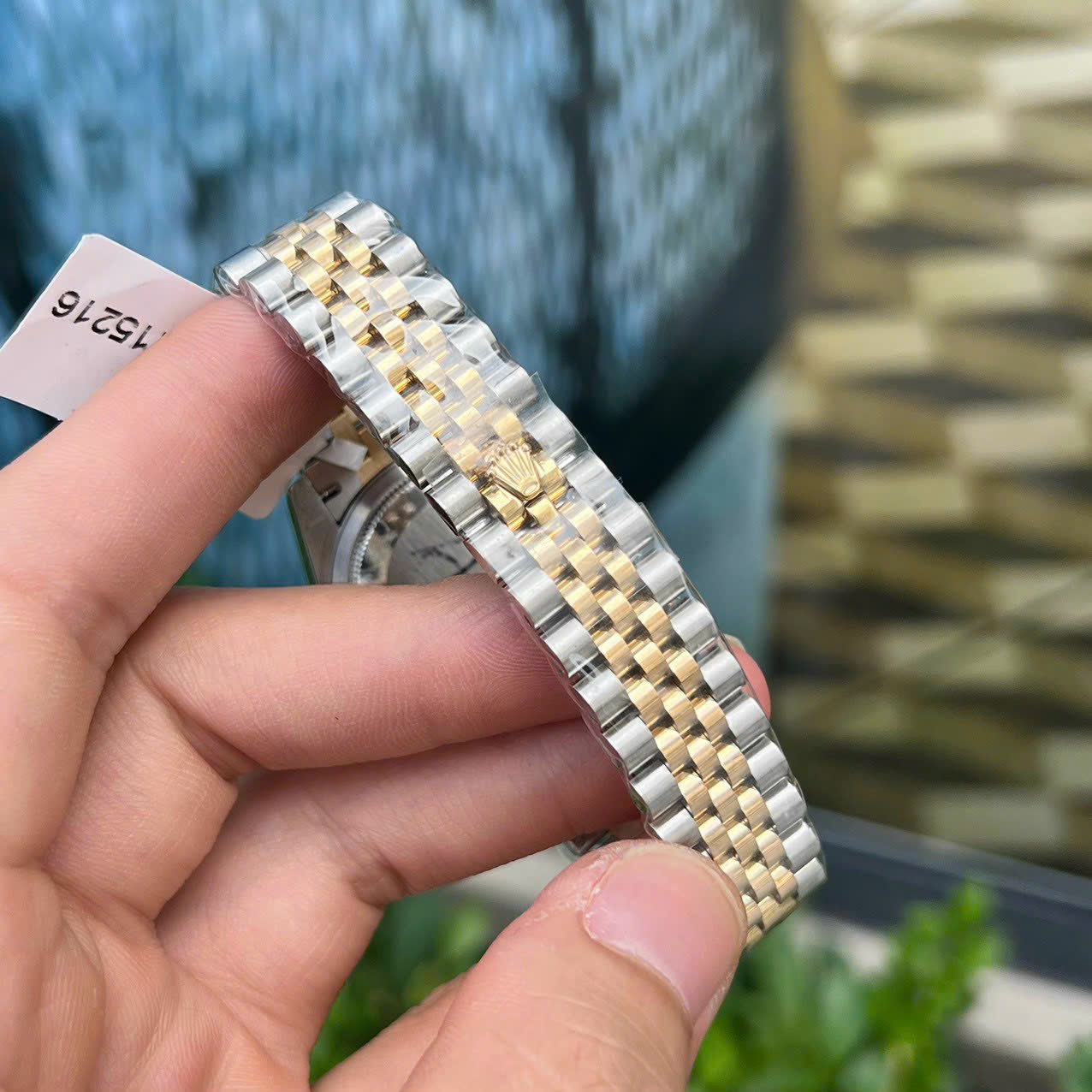 Rolex DateJust 18K Gold Wrapped Replica Watch Mother-of-Pearl Dial GM Factory 31mm - Soul Replicas