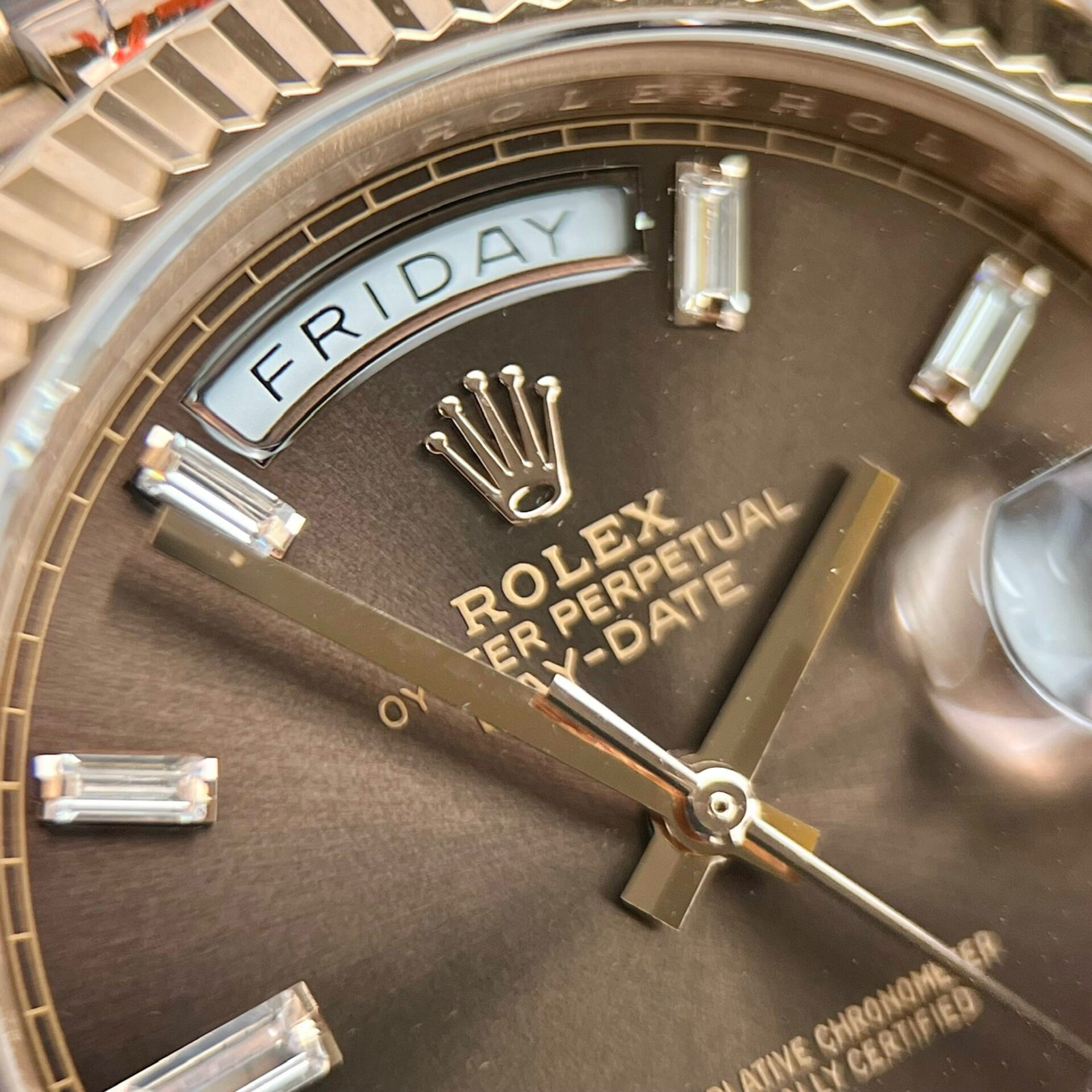 Rolex Day-Date 228235 Best Replica Watch Chocolate Dial GM Factory 40mm - Soul Replicas