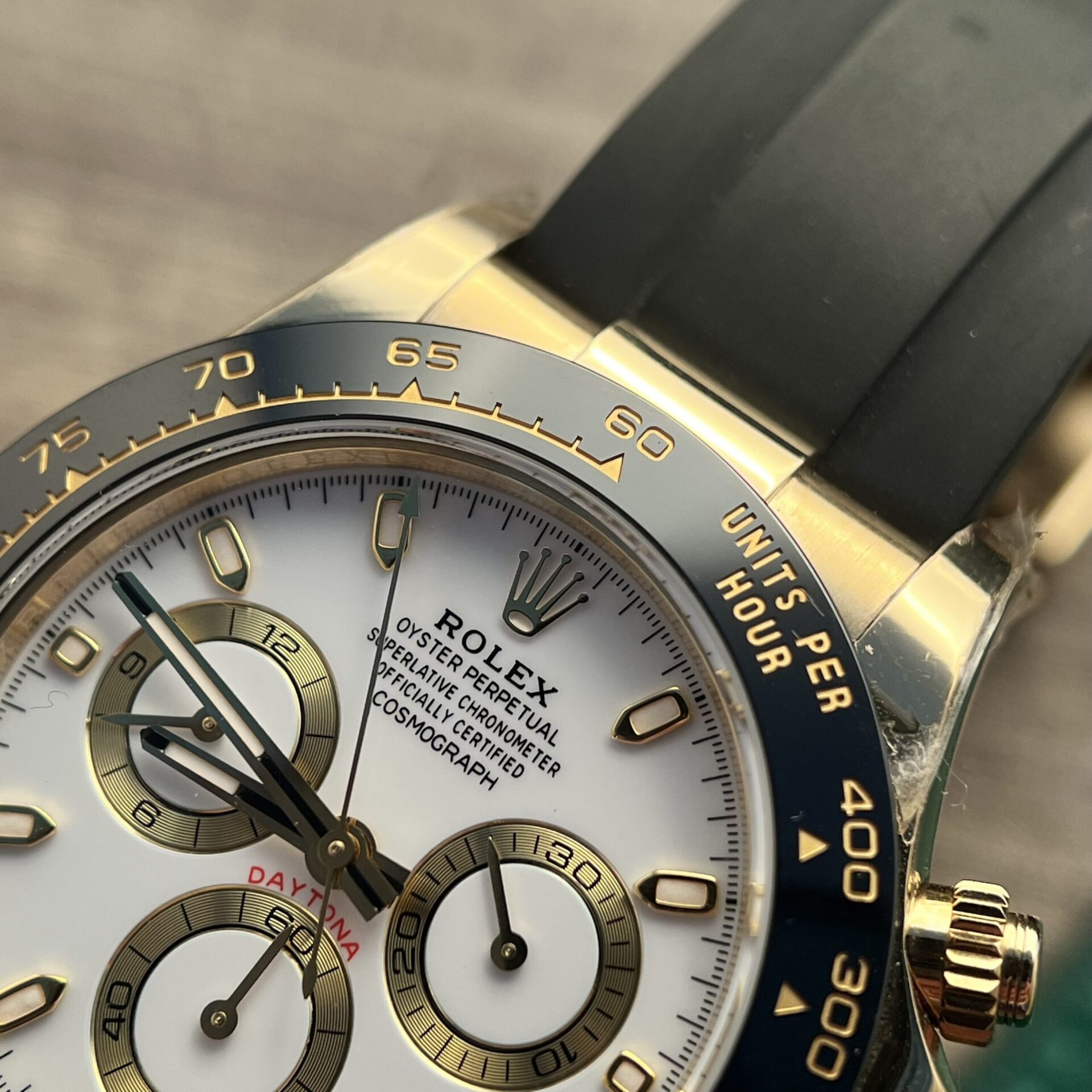 Rolex Cosmograph Daytona Replica Watch White Dial BT Factory 40mm - Soul Replicas