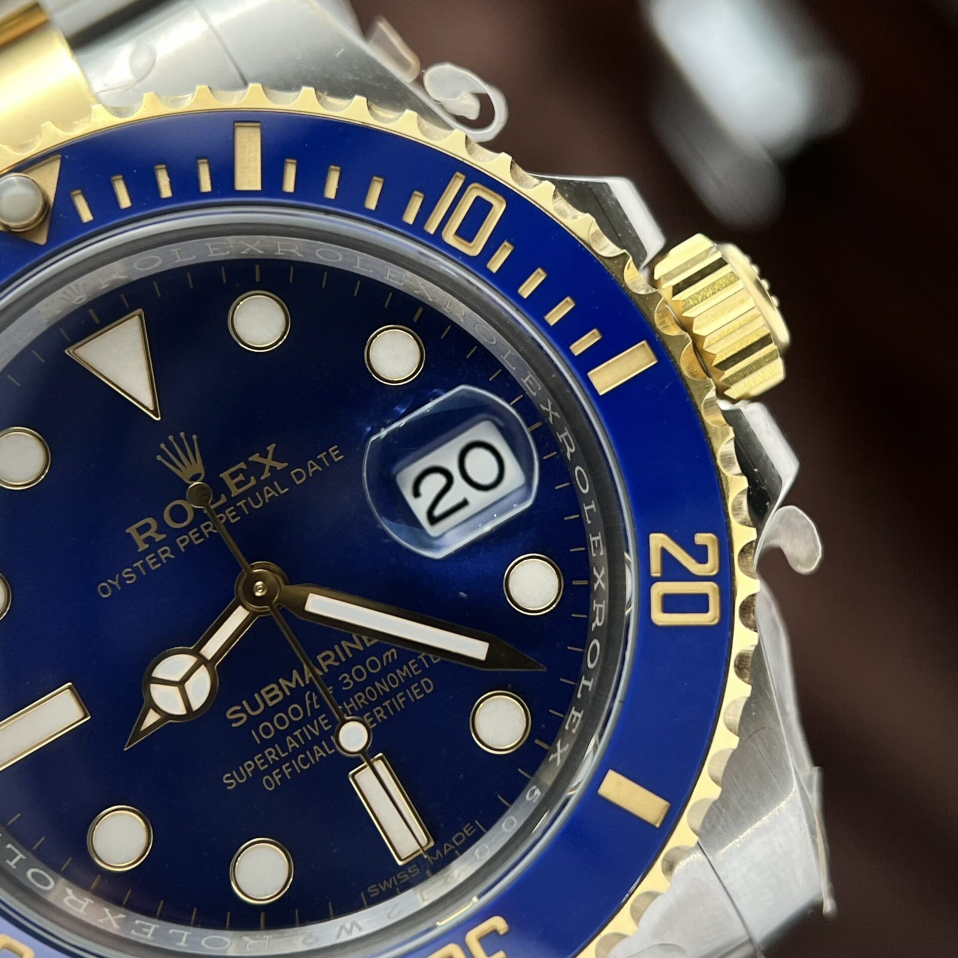 Rolex Replica Watch Submariner 126613LB Dial Blue Clean Factory 41mm - Soul Replicas