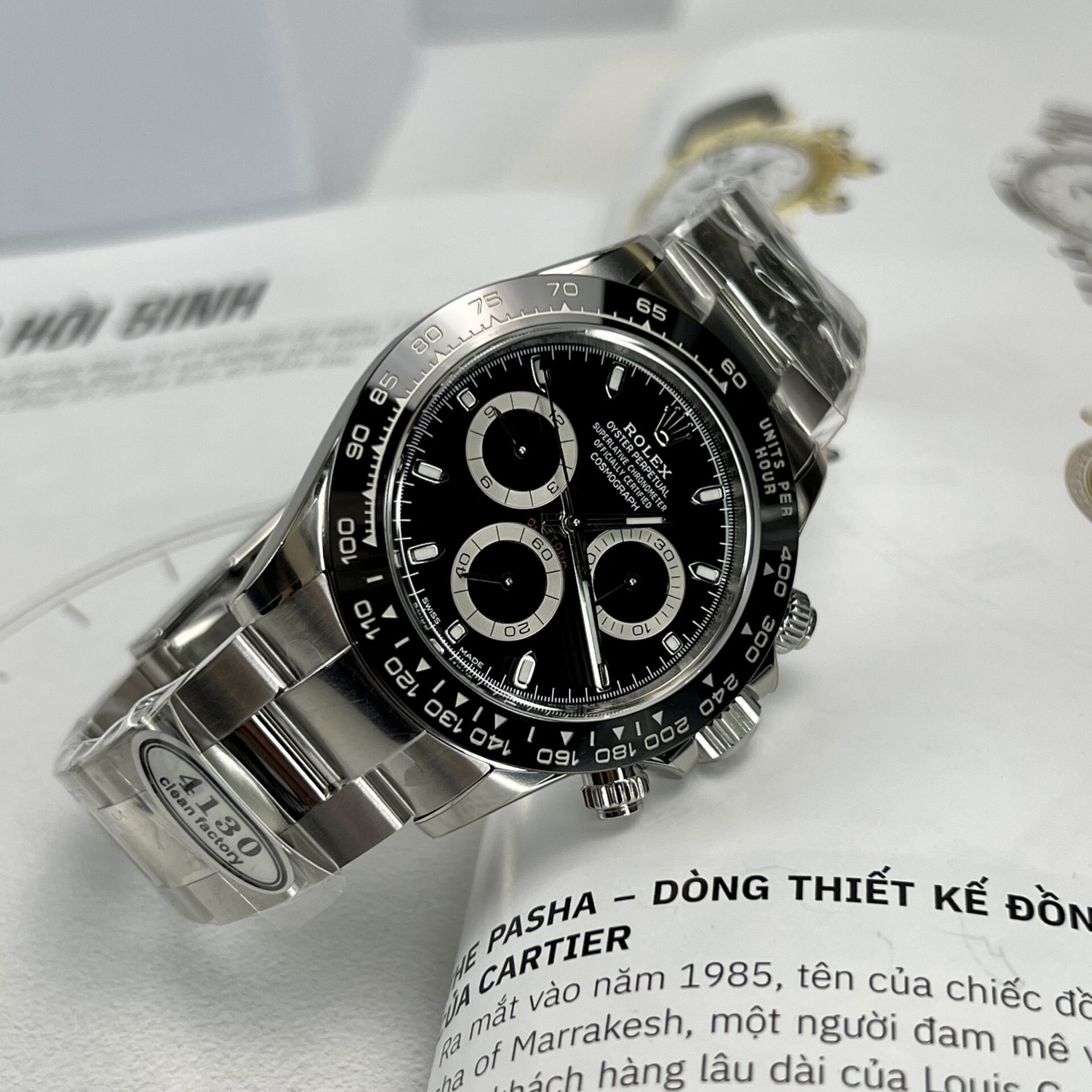 Rolex Daytona 116500LN Godzilla Replica 1:1 Watch Clean Factory 40mm - Soul Replicas