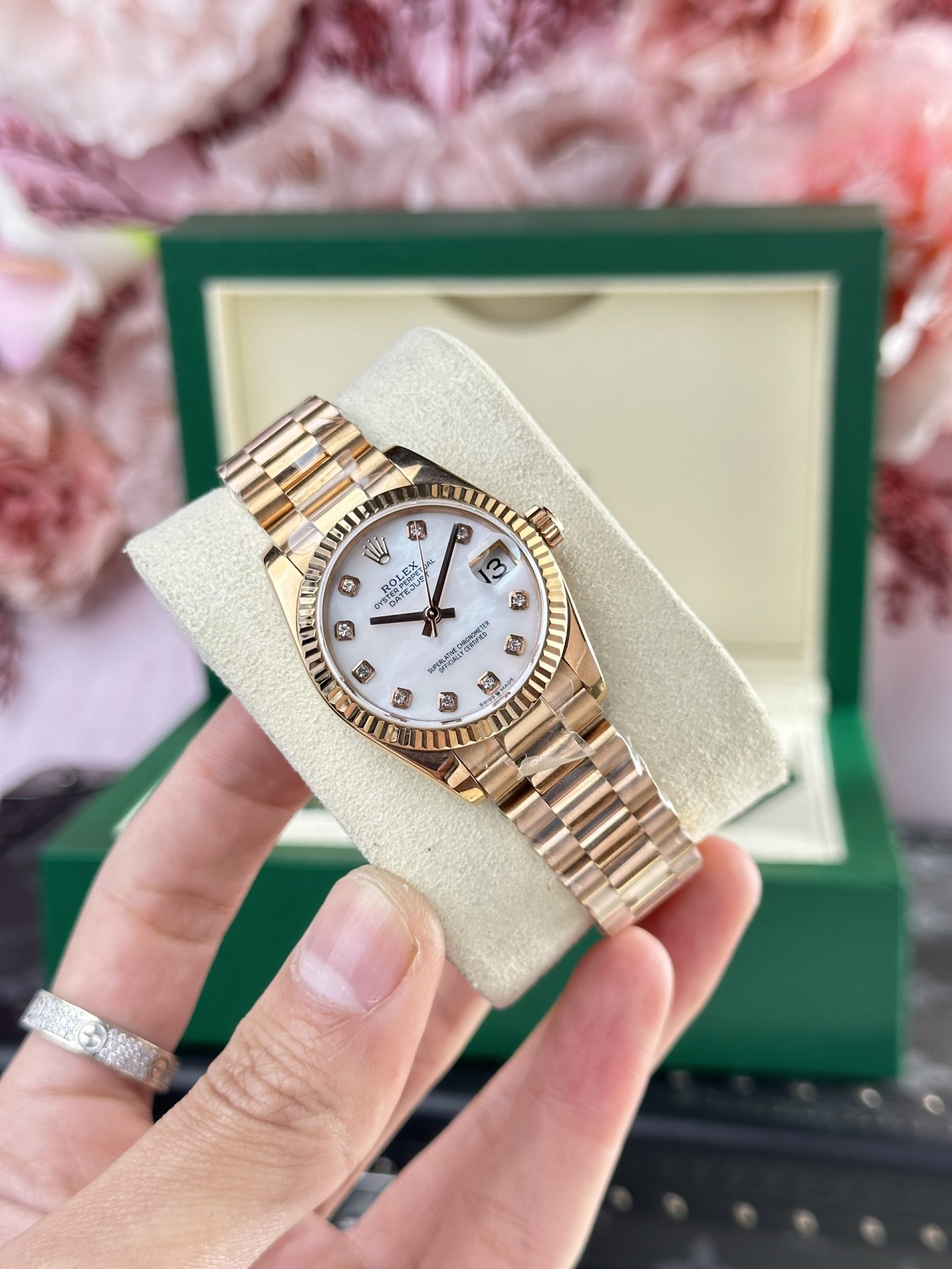 Rolex DateJust 278275 Replica Watches Mother Of Pearl Dial 31mm - Soul Replicas