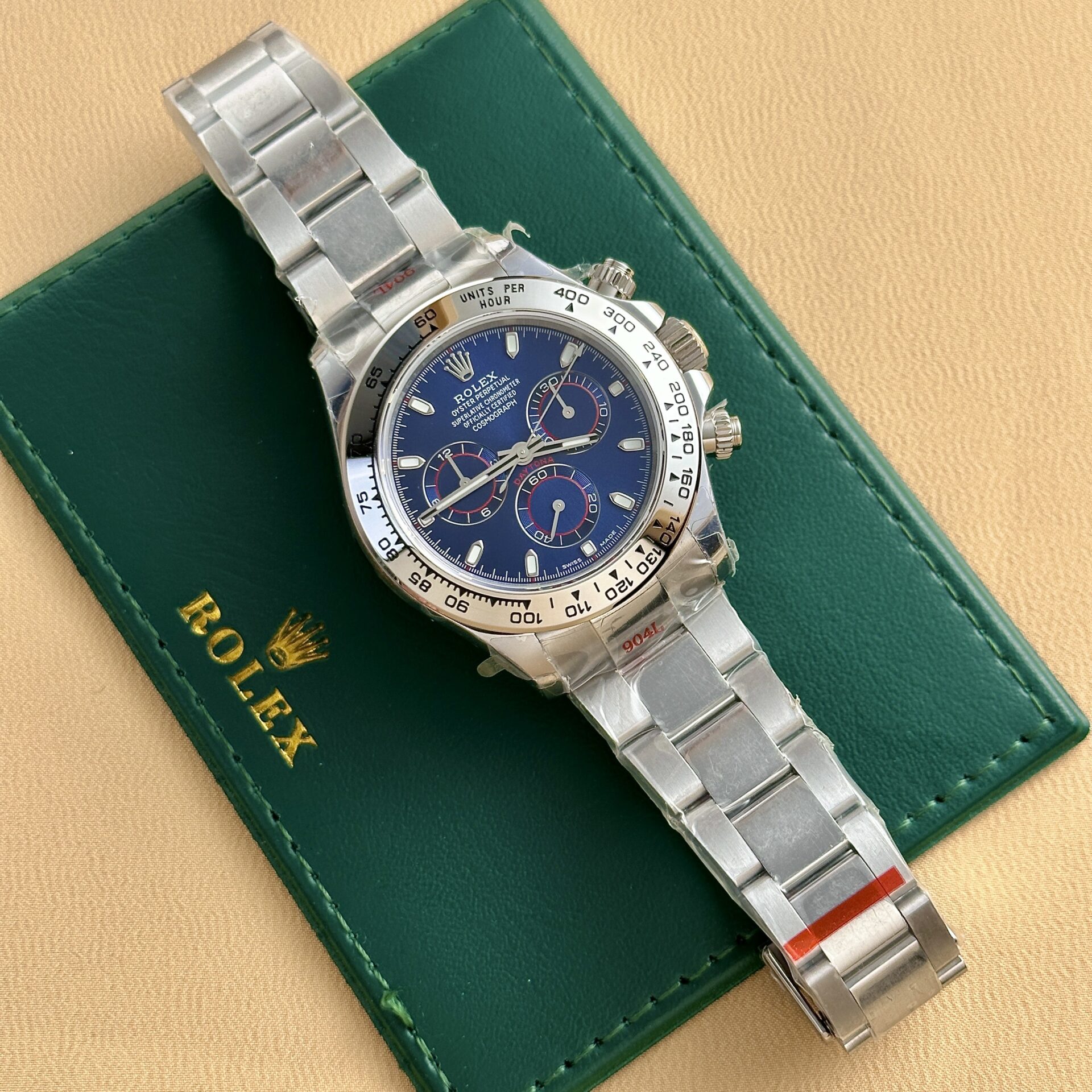 Rolex Cosmograph Daytona 116506 Replica 1:1 Watch Refined Blue Dial 40mm - Soul Replicas