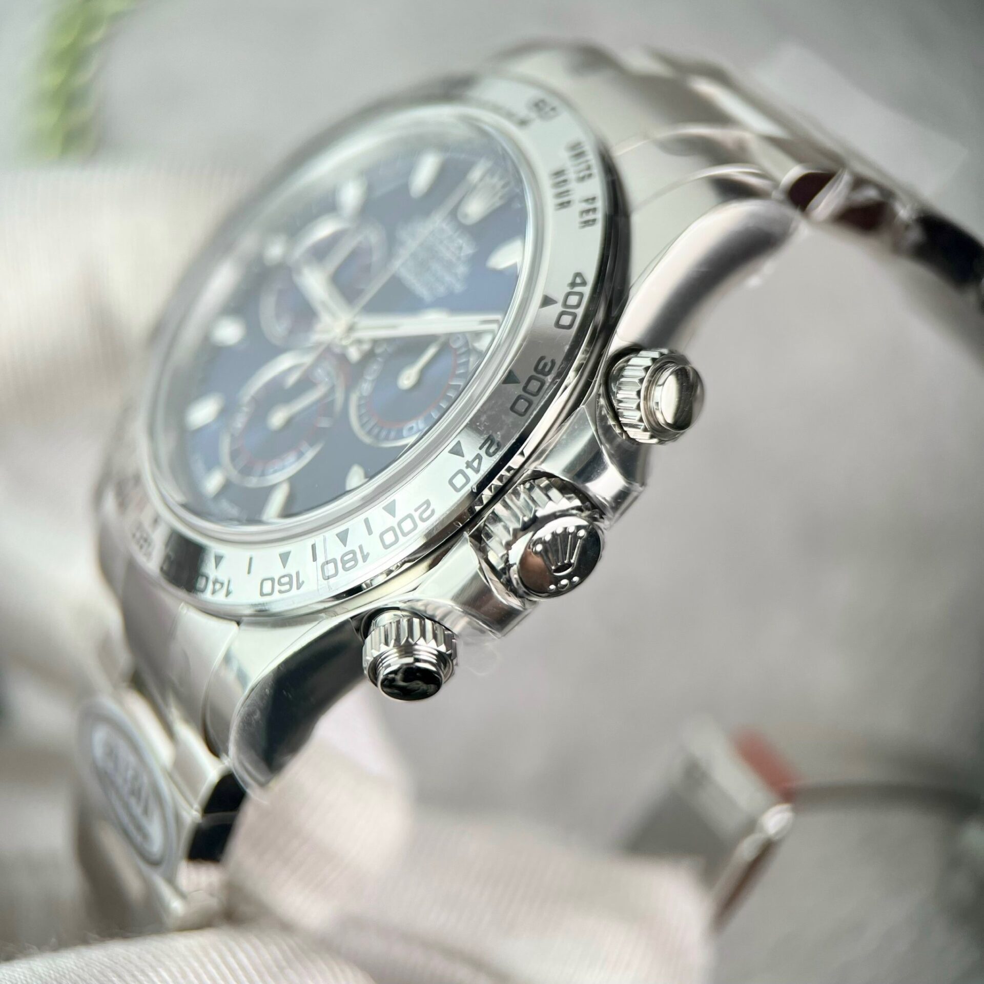 Rolex Daytona 116509 Replica Watch Blue Dial Clean Factory 40mm - Soul Replicas