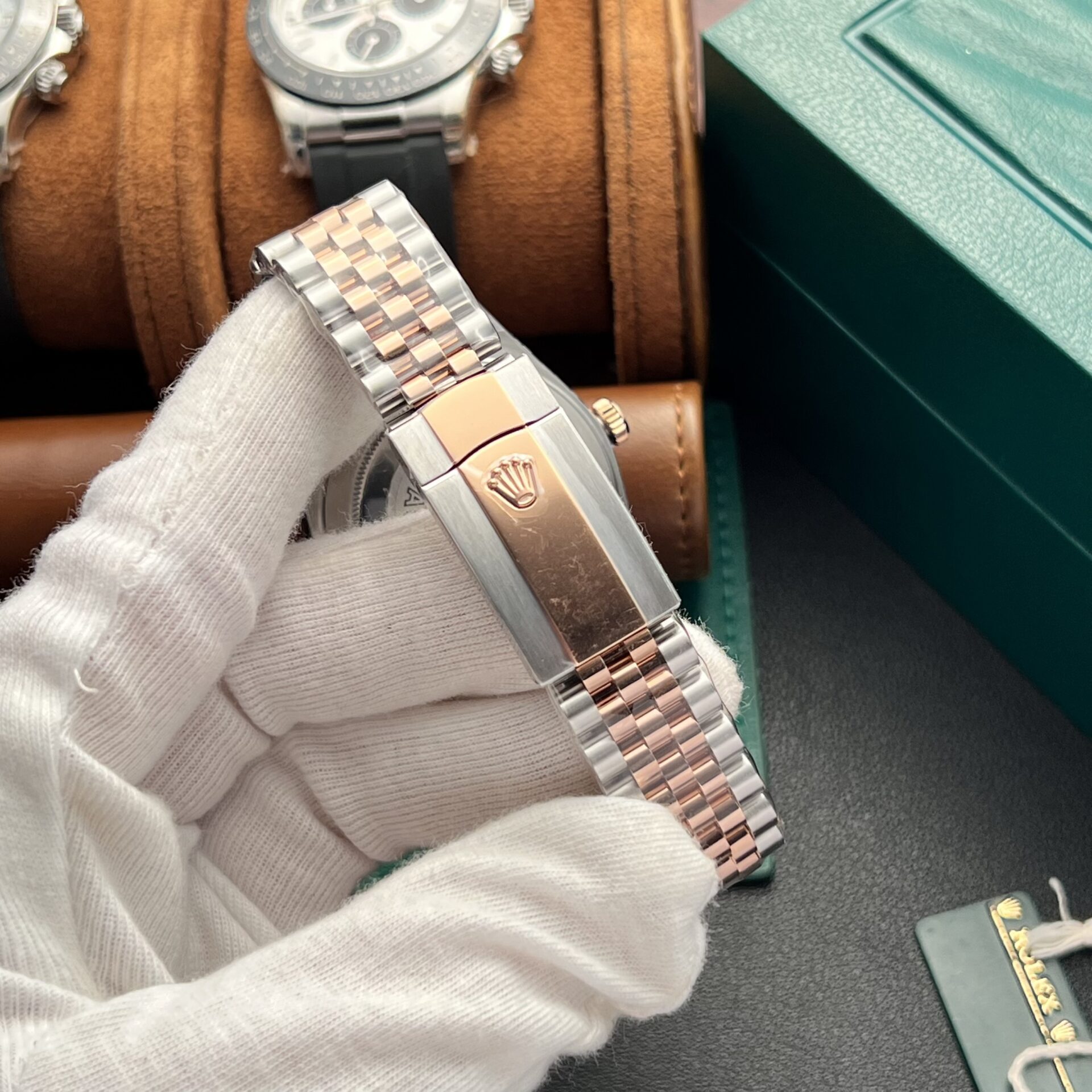 Rolex Replica Watch DateJust 126331 Dial Chocolate Clean Factory 41mm - Soul Replicas