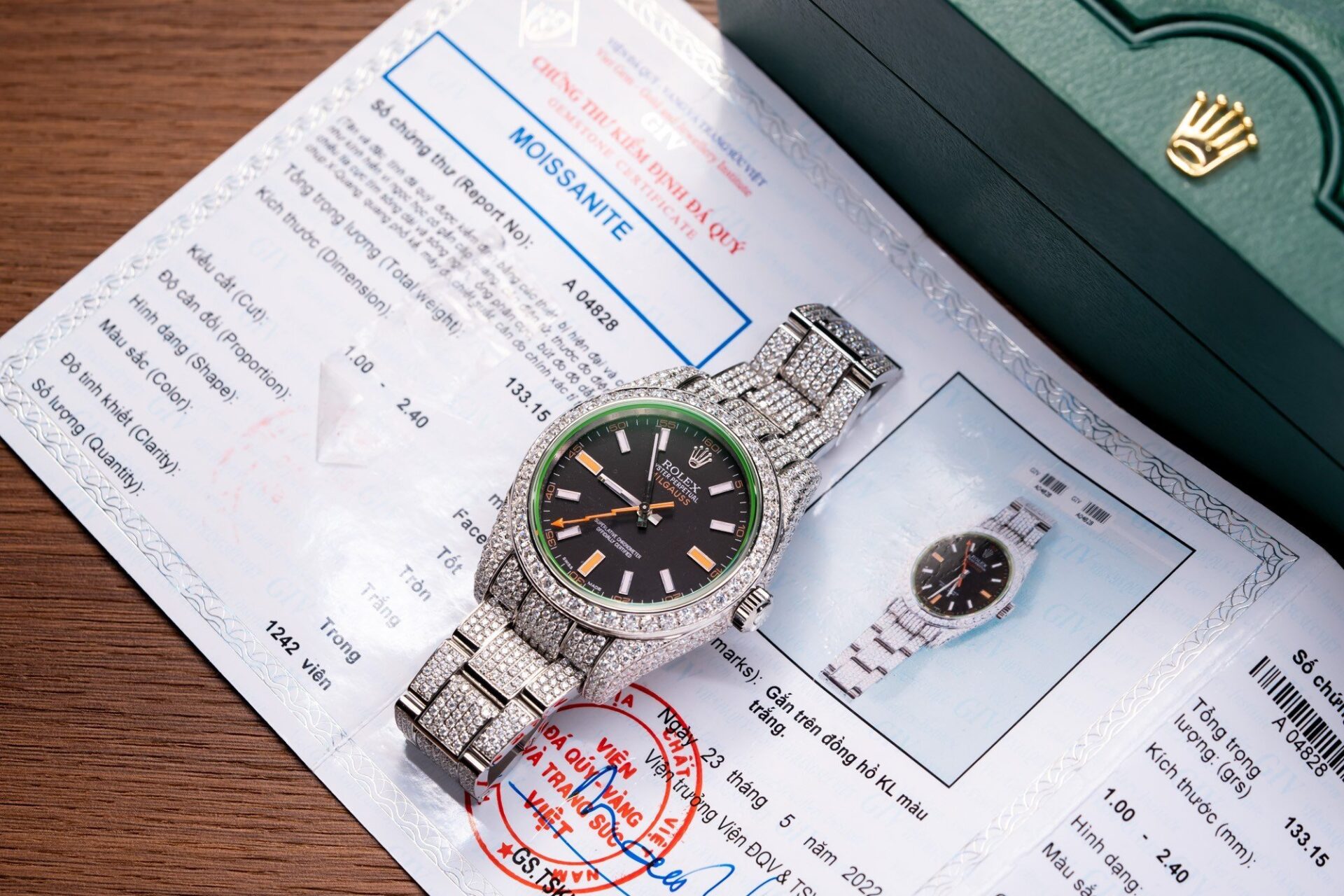 Rolex Best Replica Watch With Moissanite Diamond Hong Kong 41mm - Soul Replicas