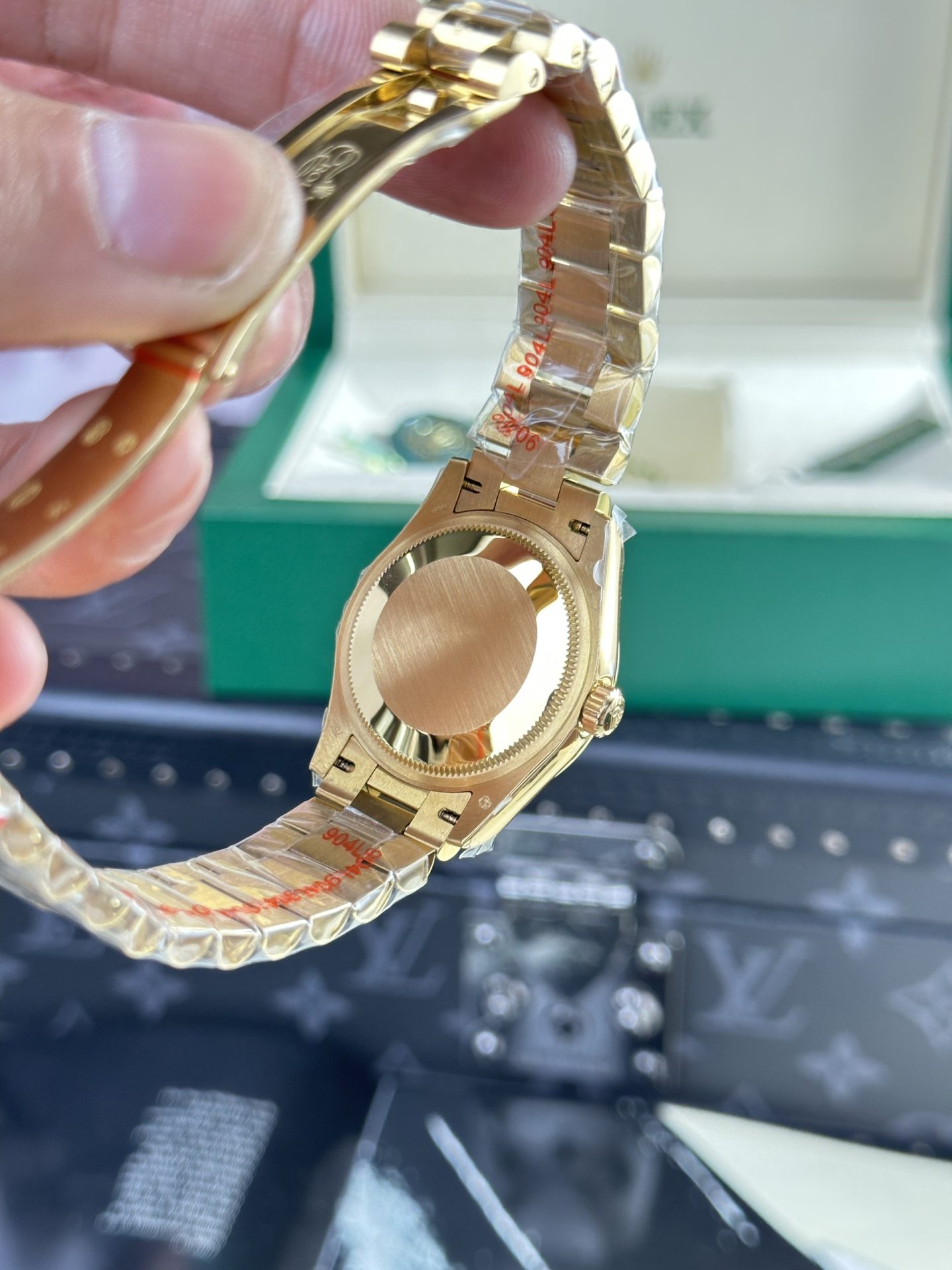 Rolex Replica Watch DateJust 278288 Olive Flower Pattern Dial 31mm - Soul Replicas