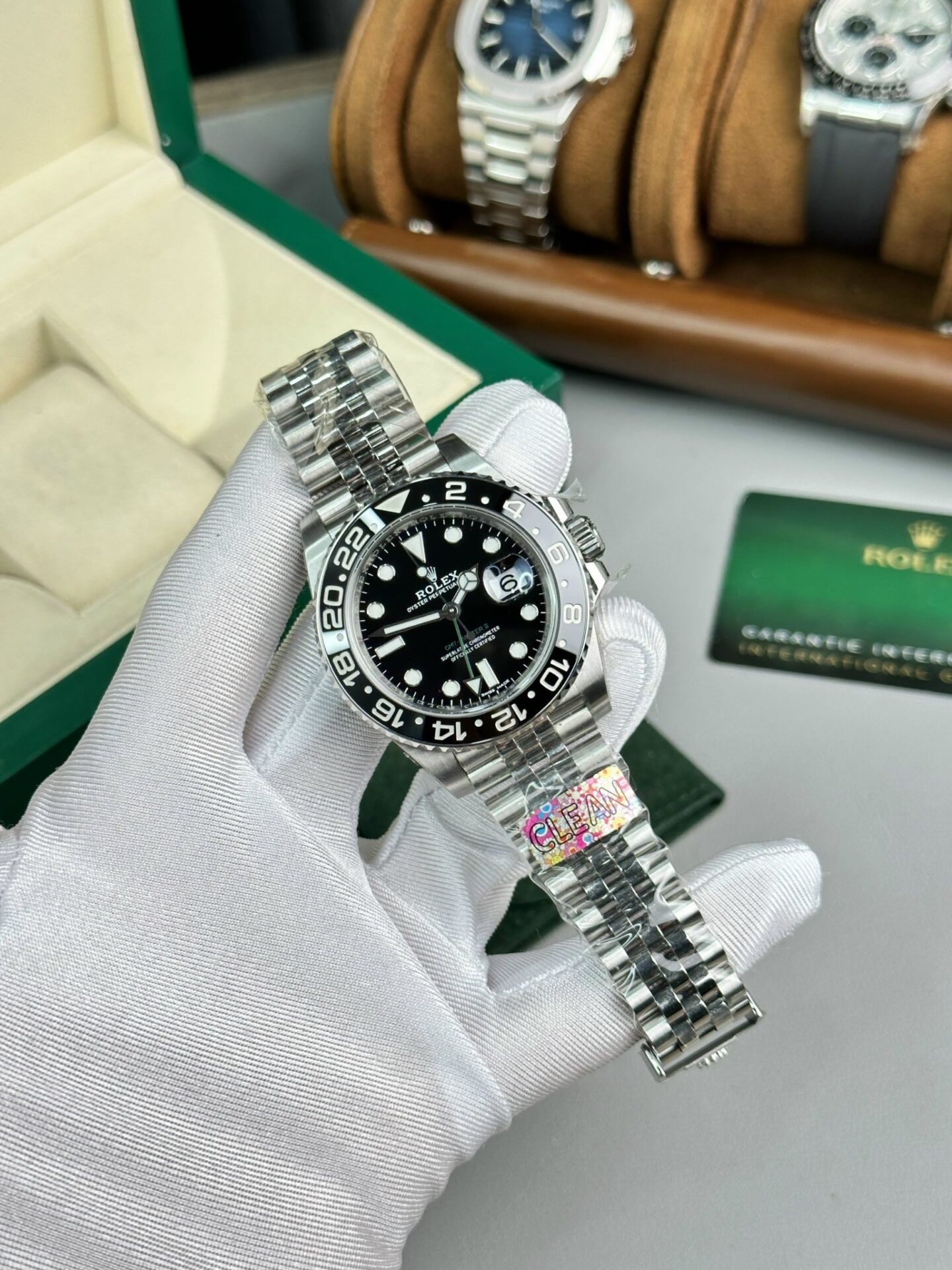 Rolex GMT-Master II 116710LN Replica Watch Black Dial Clean Factory 40mm - Soul Replicas