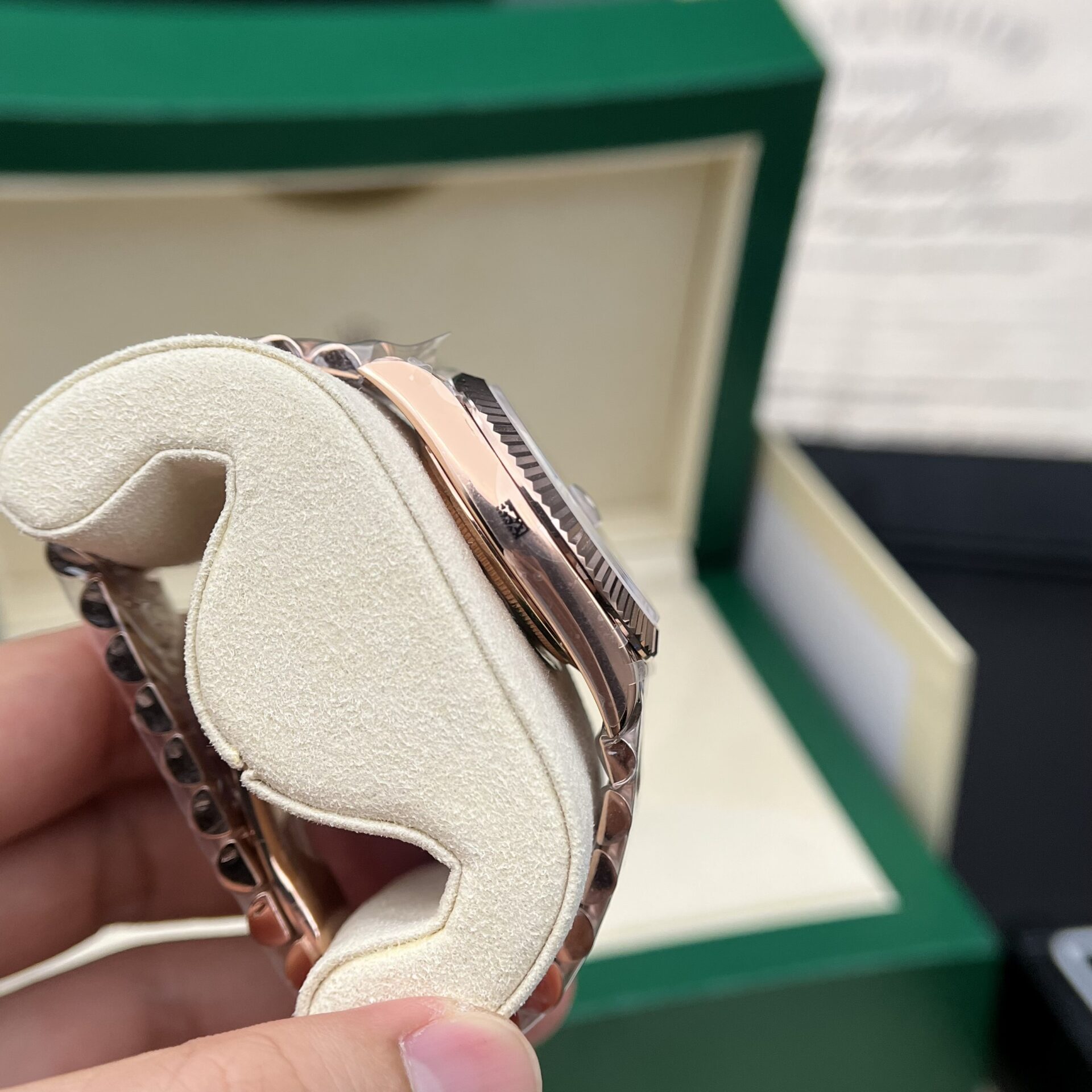 Rolex Day-Date Full Diamond Dial Replica Watch GM Factory 40mm - Soul Replicas