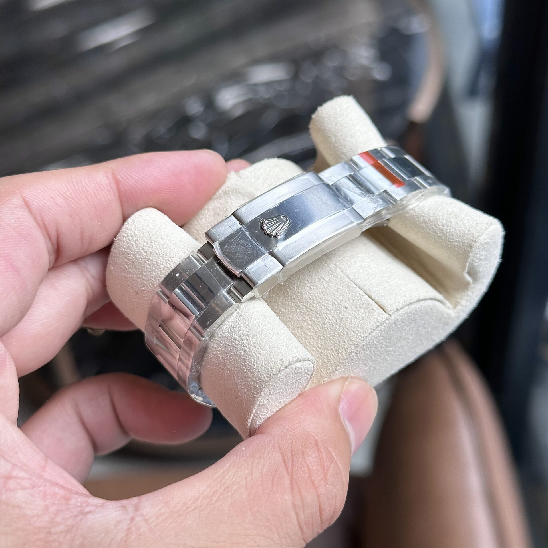 Rolex DateJust Replica Women-s Watch 11 Blue Leaf Dial 31mm - Soul Replicas