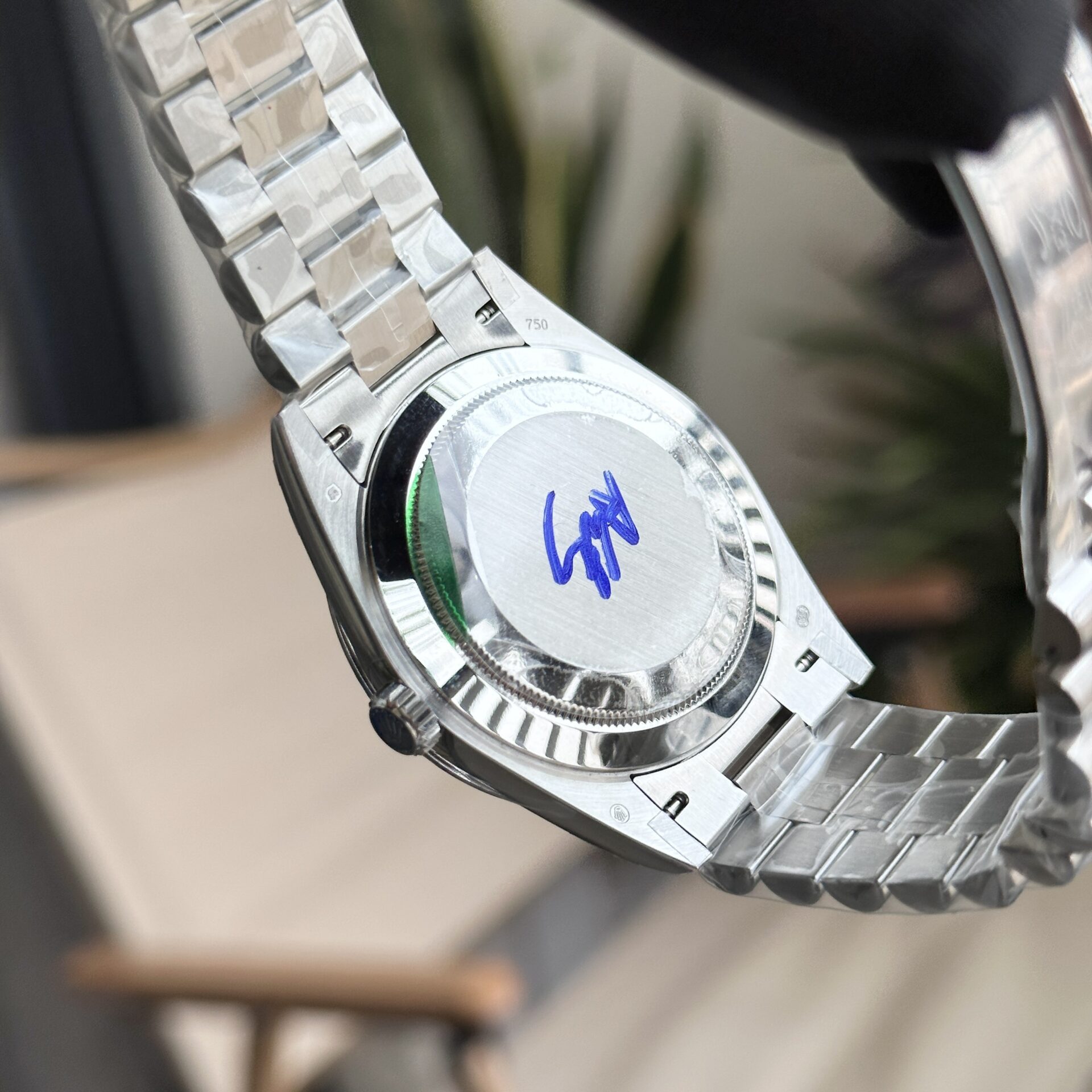 Rolex Replica Watch Day-Date Meteorite Dial President Strap GM Factory 40mm - Soul Replicas