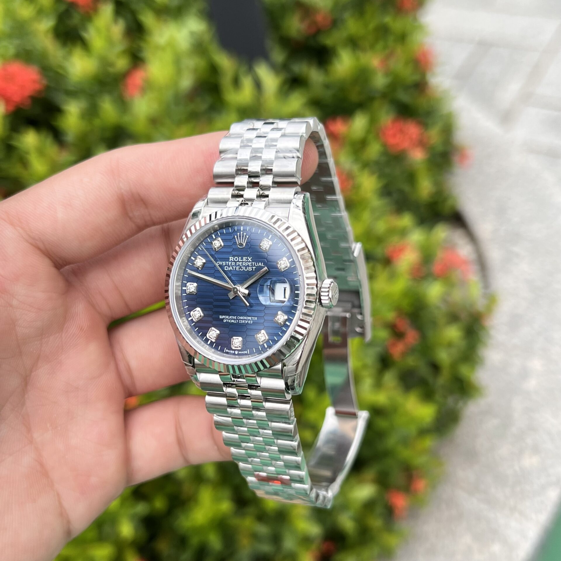 Rolex DateJust 126234 Rep 1:1 Watch Blue Dial VS Factory 36mm - Soul Replicas