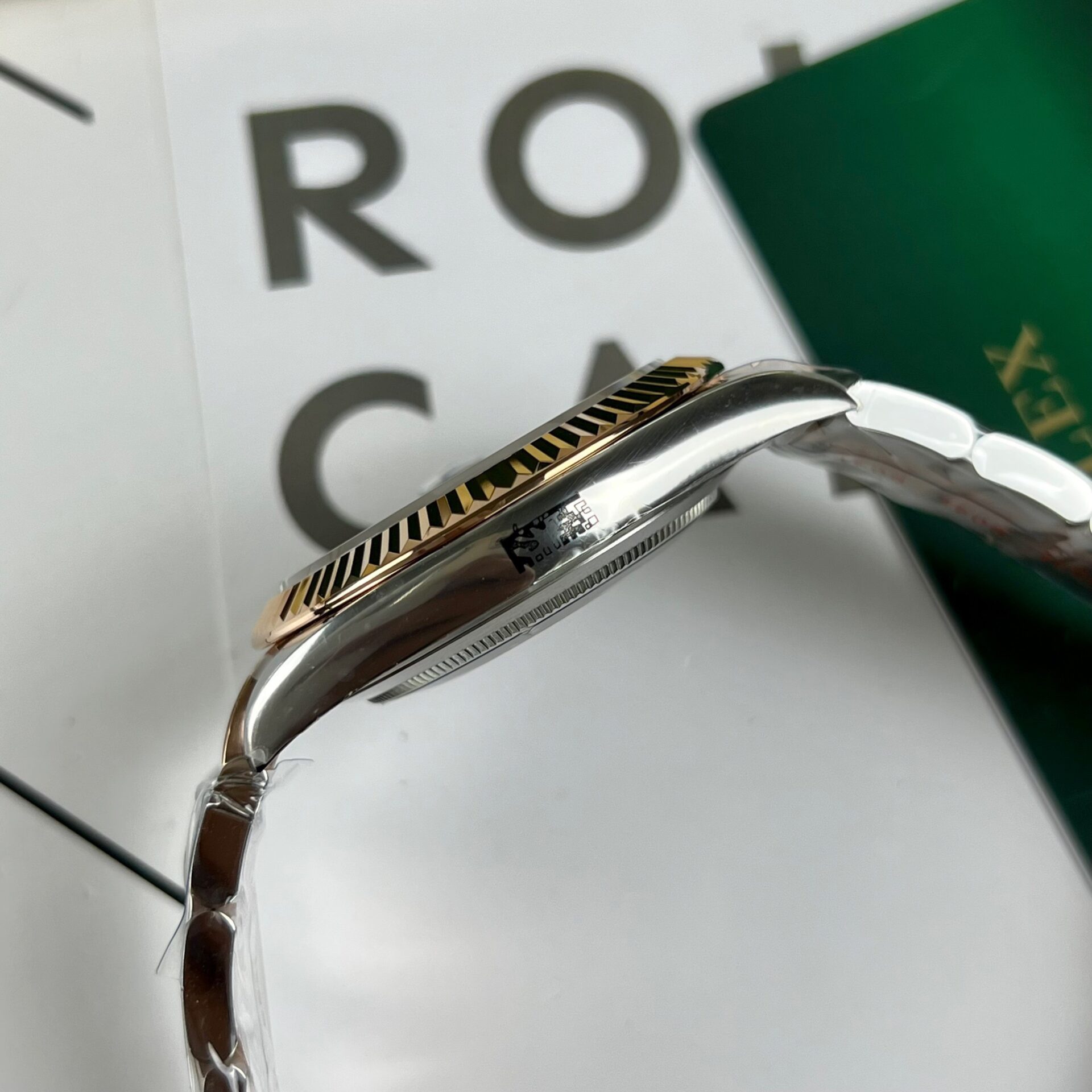 Rolex Replica Watch DateJust 126331 Chocolate Dial Oyster Strap Clean Factory 41mm - Soul Replicas