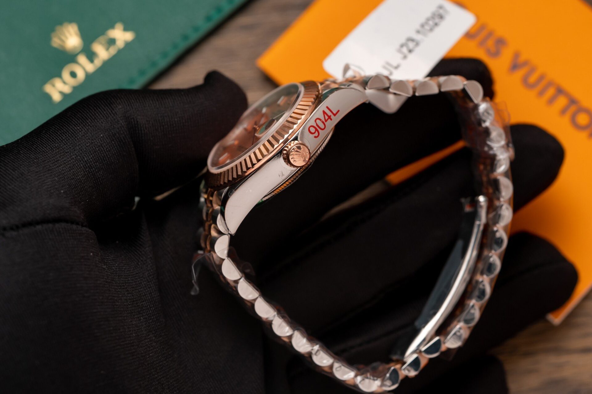 Rolex DateJust Replica Watch Gold Wrapped GM Factory 31mm - Soul Replicas