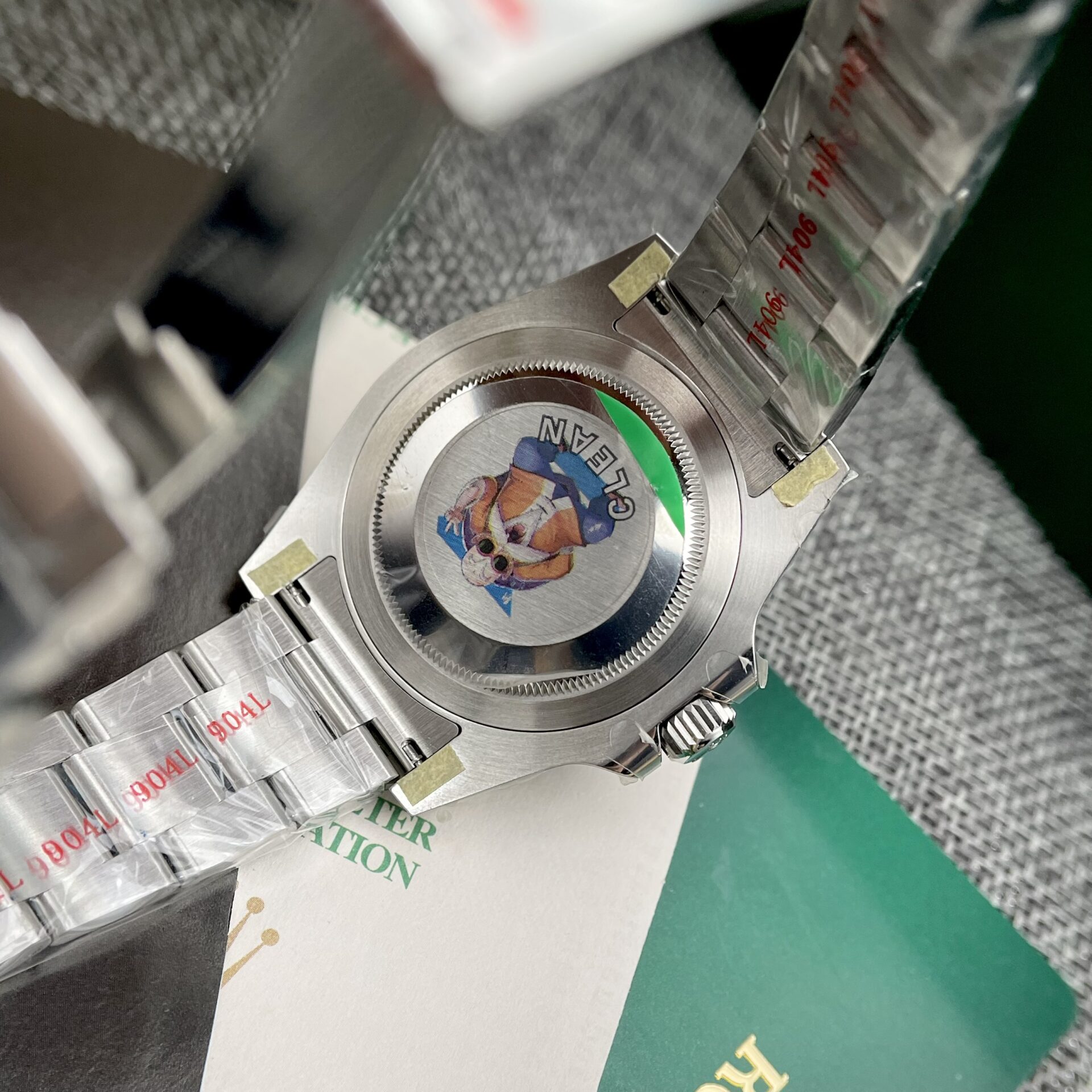 Rolex GMT Master II Replica Watch Black Dial Clean Factory 40mm - Soul Replicas