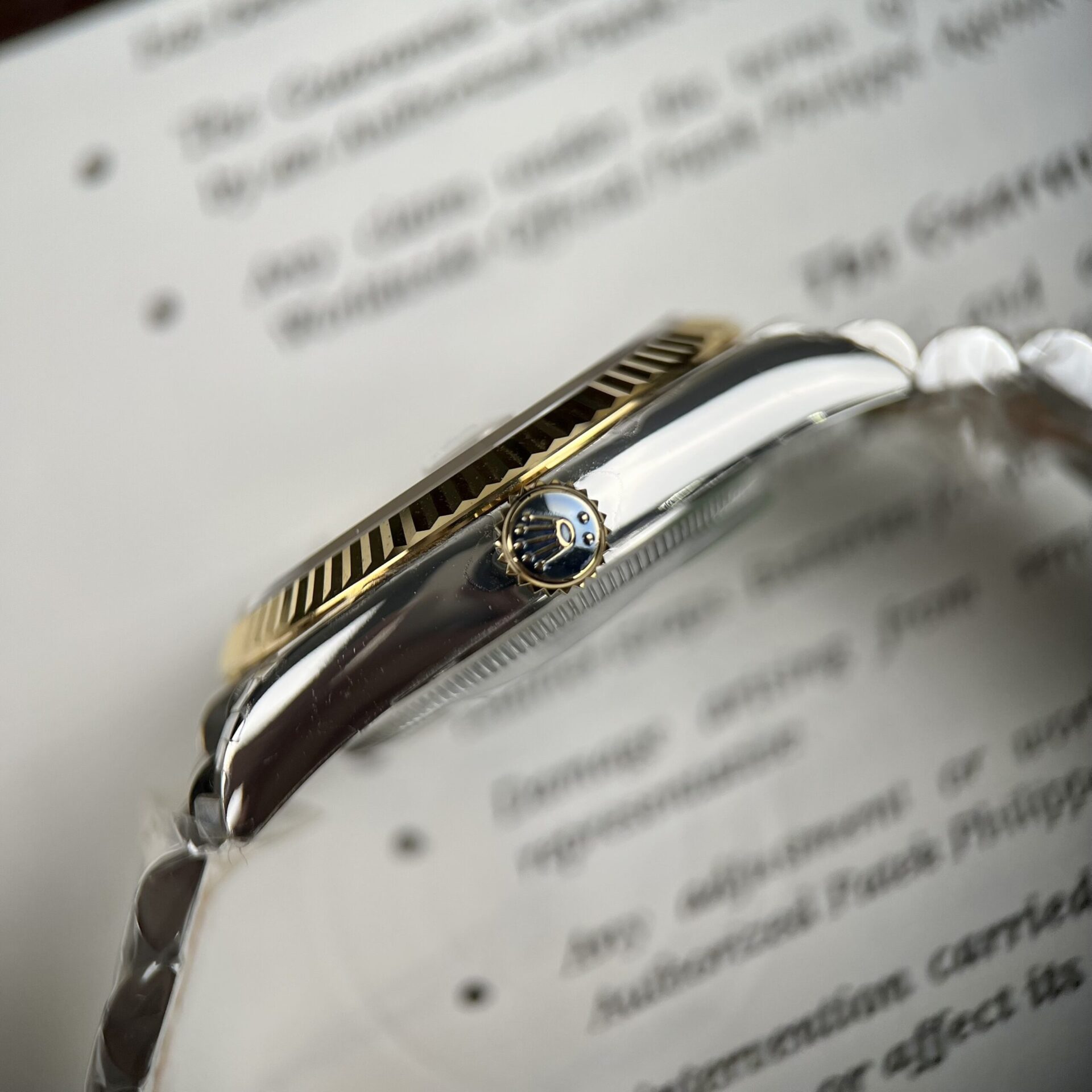 Rolex DateJust Replica Watch Yellow Dial EW Factory 36/41mm - Soul Replicas