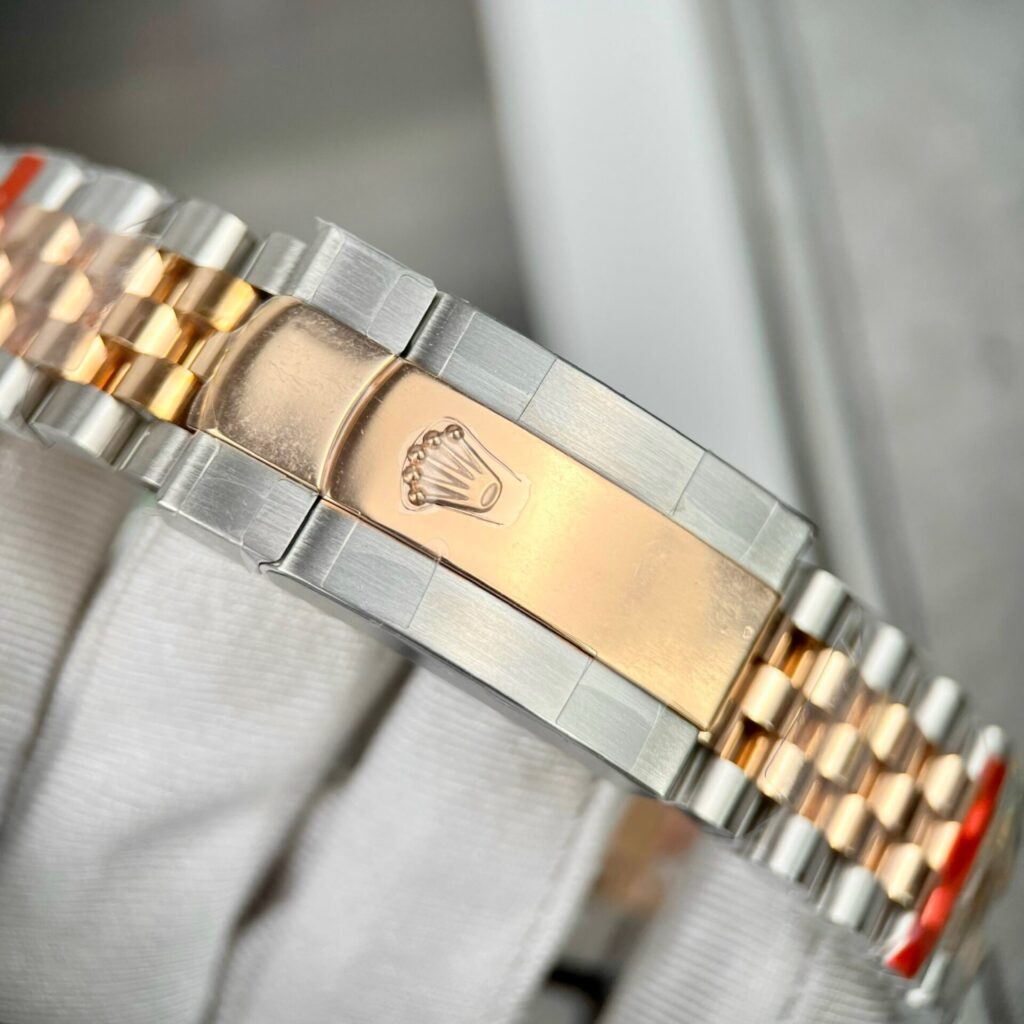 Rolex Replica Watch DateJust 126331 Gold Wrapped Sliver Dial GM Factory 41mm - Soul Replicas