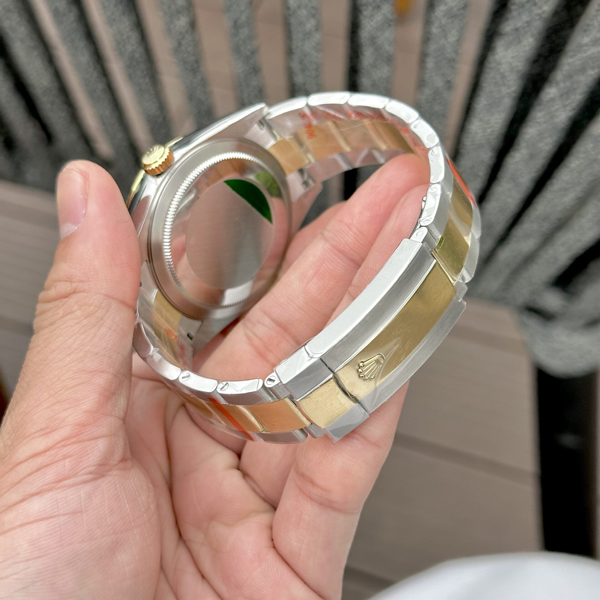 Rolex Sky-Dweller Replica Watch Demi Gold N Factory 41mm - Soul Replicas