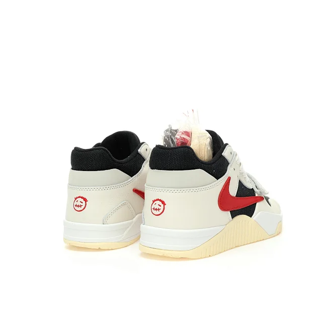 Travis Scott Jordan Jumpman Jack TR University Red TS Mid Top Retro Versatile Casual Sports Culture Basketball Shoes - Soul Replicas