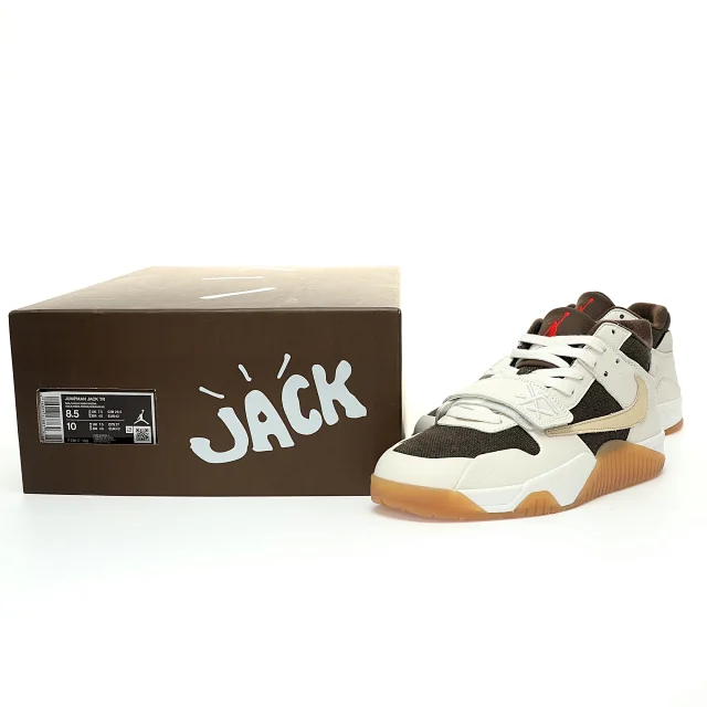 Travis Scott Jordan Jumpman Jack TR University Red TS Mid Top Retro Versatile Casual Sports Culture Basketball Shoes - Soul Replicas