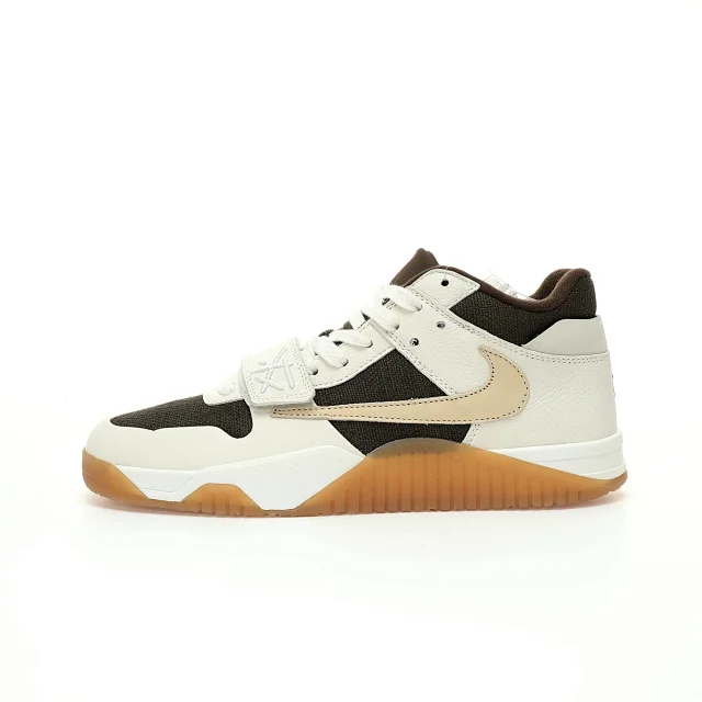 Travis Scott Jordan Jumpman Jack TR University Red TS Mid Top Retro Versatile Casual Sports Culture Basketball Shoes - Soul Replicas